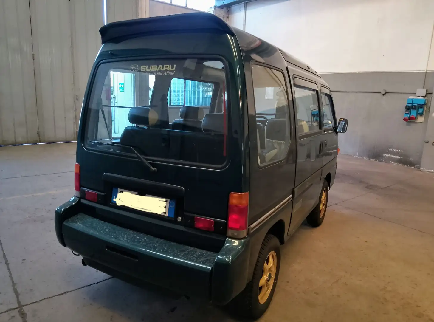Subaru E12 E MiniVan 1.2 Libero 4wd Verde - 1