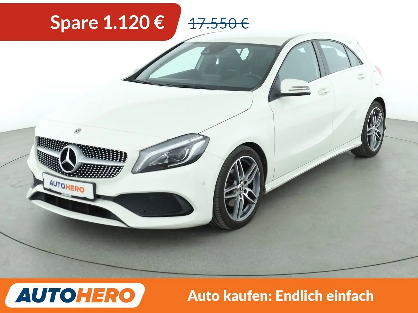 Mercedes-Benz A 200 A 200 BlueEfficiency AMG Sport *NAVI*LED*TEMPO*CAM Weiß - 1