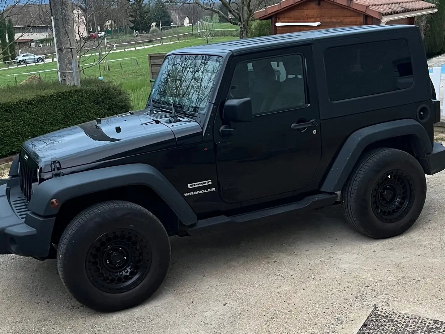 Jeep Wrangler Sport Fekete - 1