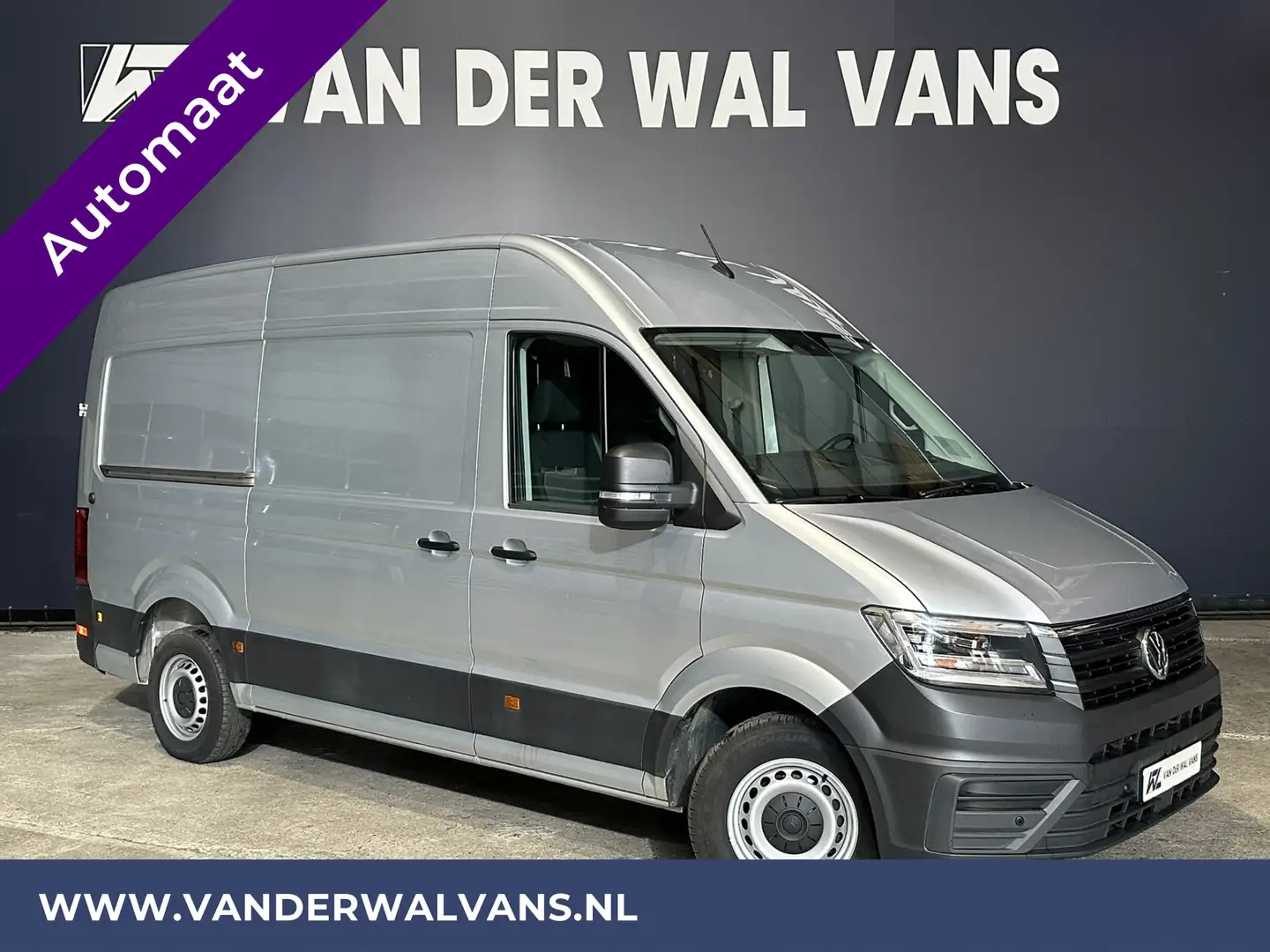 Volkswagen Crafter 2.0 TDI 177pk Automaat L3H3 L2H2 Euro6 Airco | Cam Zilver - 1