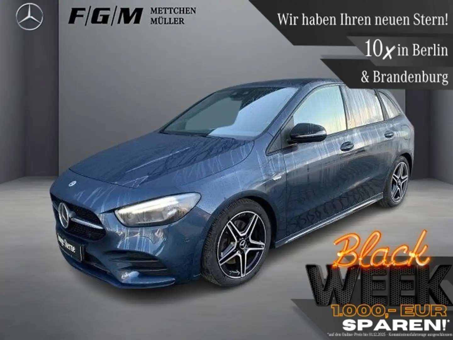 Mercedes-Benz B 250 AMG Line MBeam|TWA|AHK|Night|Sitzhz|AHK|Kam Blau - 1