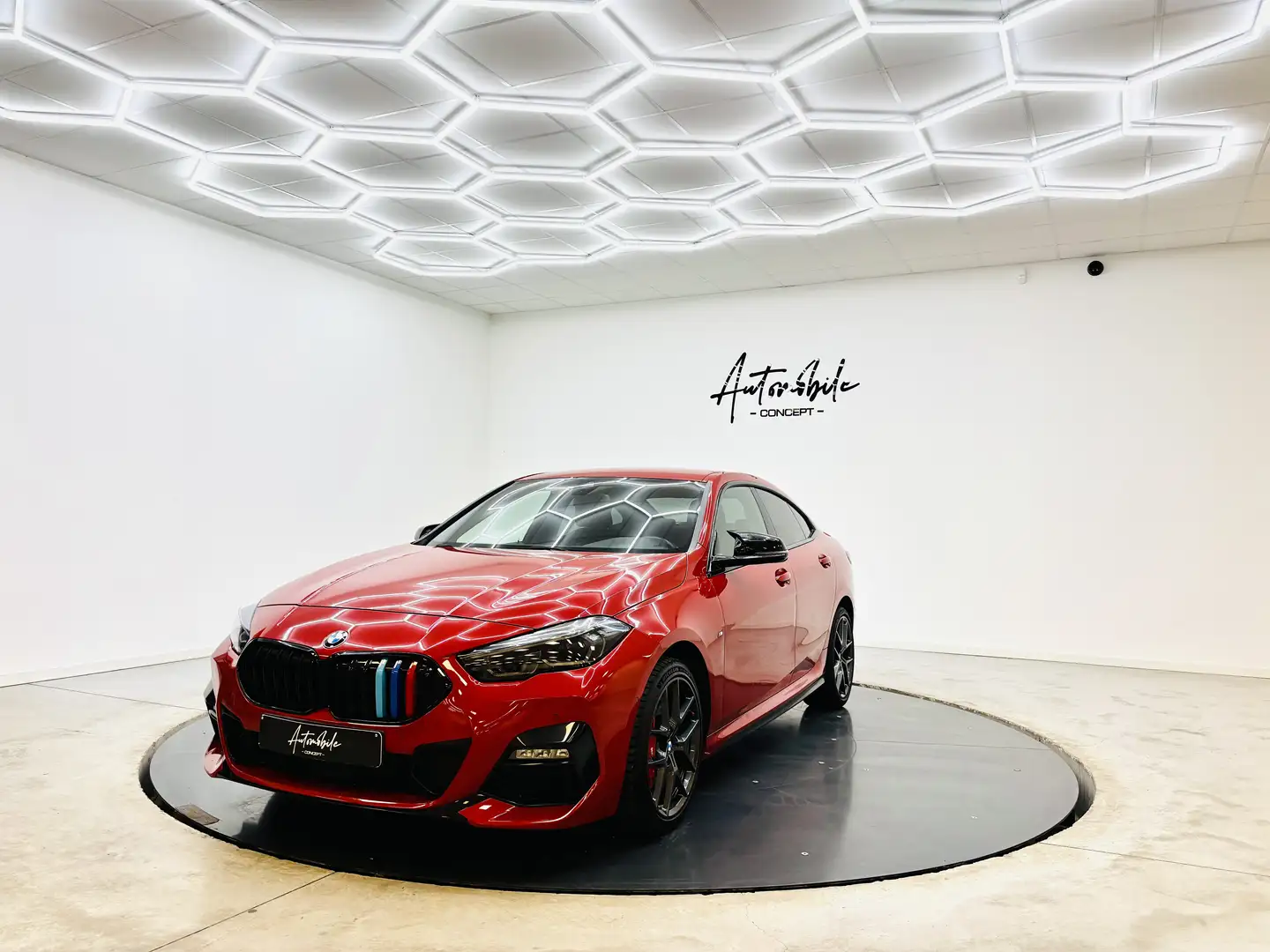 BMW 218 ✅1AN GARANTIE✅PACK M✅LED✅CARNET COMPLET✅ Rouge - 1