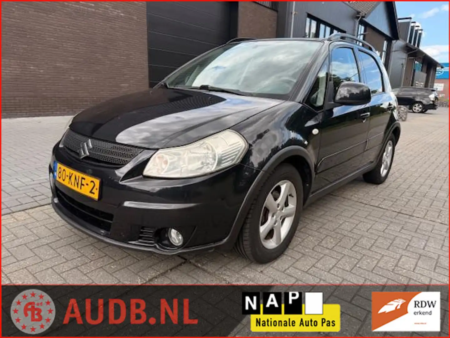 Suzuki SX4 1.6 Shogun | 110484km|AIRCO| NWE.APK|LICHT METAAL| Schwarz - 1