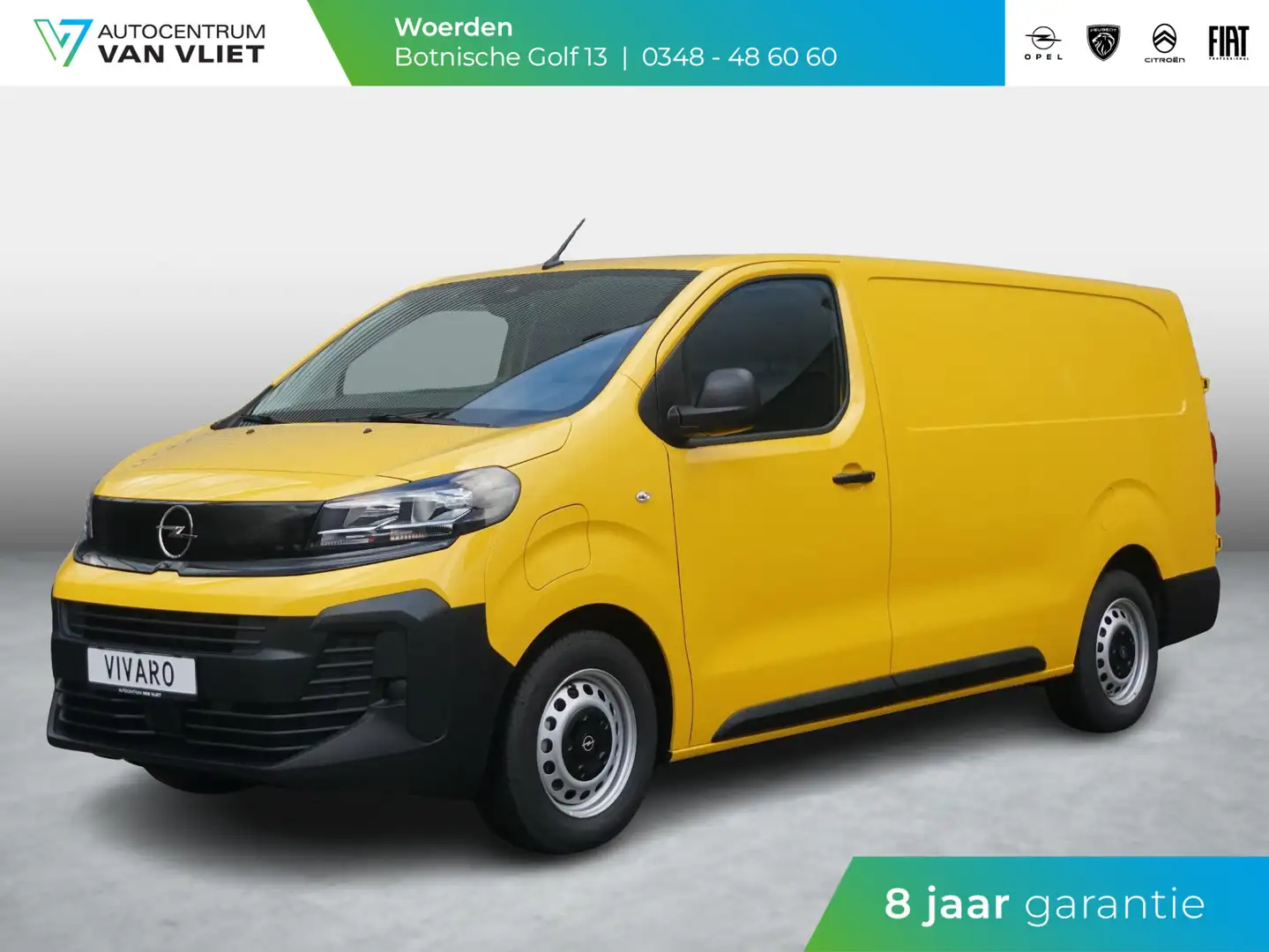 Opel Vivaro-e Electric L3 75 kWh | 8 jaar garantie | Apple Carpl Geel - 1