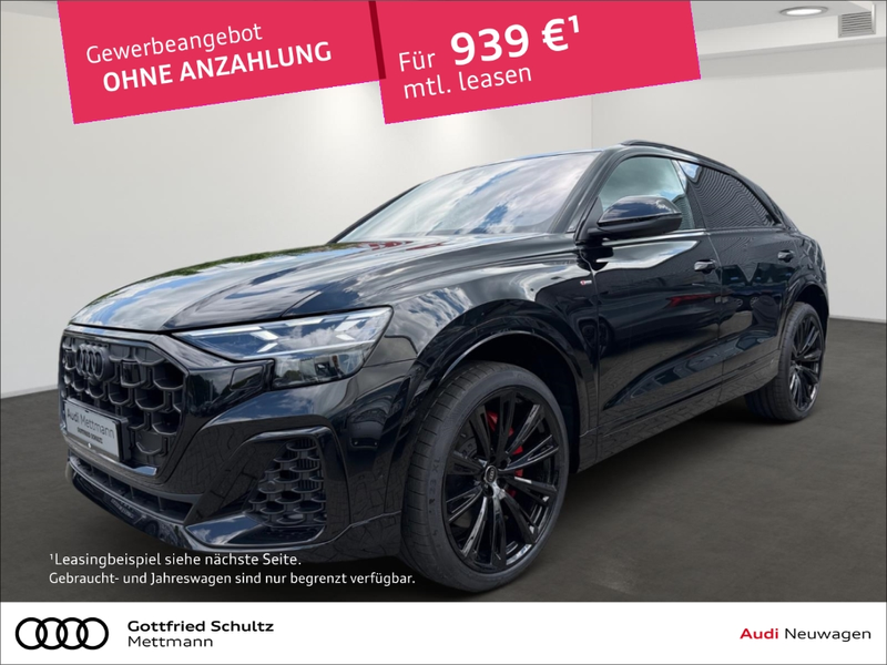 Audi Q8 SUV TFSI e 2 x S-LINE PANO B&O HUD BLACK MATRIX