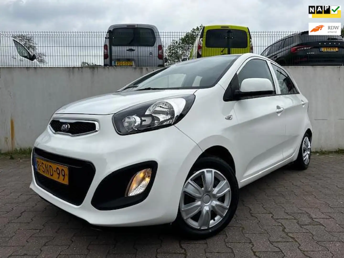 Kia Picanto 1.2 CVVT ISG Comfort Pack/AIRCO/APK 11-2026/NAP/4 Weiß - 1