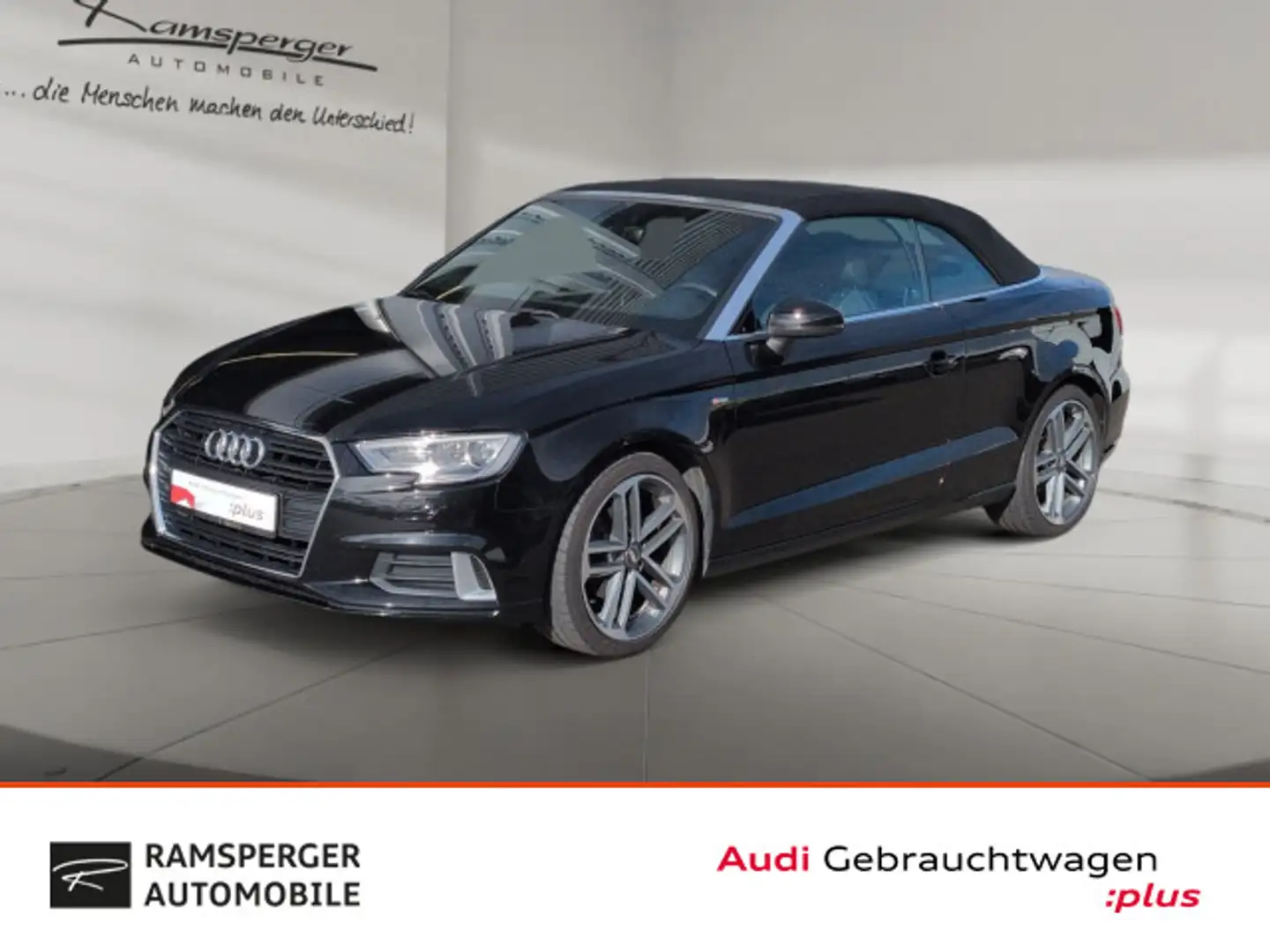 Audi A3 Sport 1.5 TFSI S line Xenon Navi SH Noir - 1