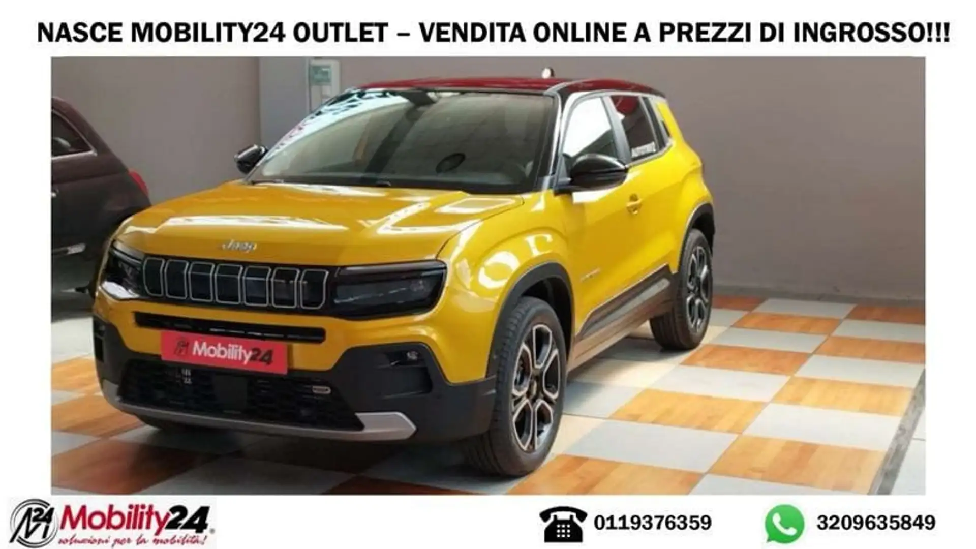 Jeep Avenger 1.2 Turbo Summit GSE PREZZO MOBILITY24 "OUTLET" € - 1