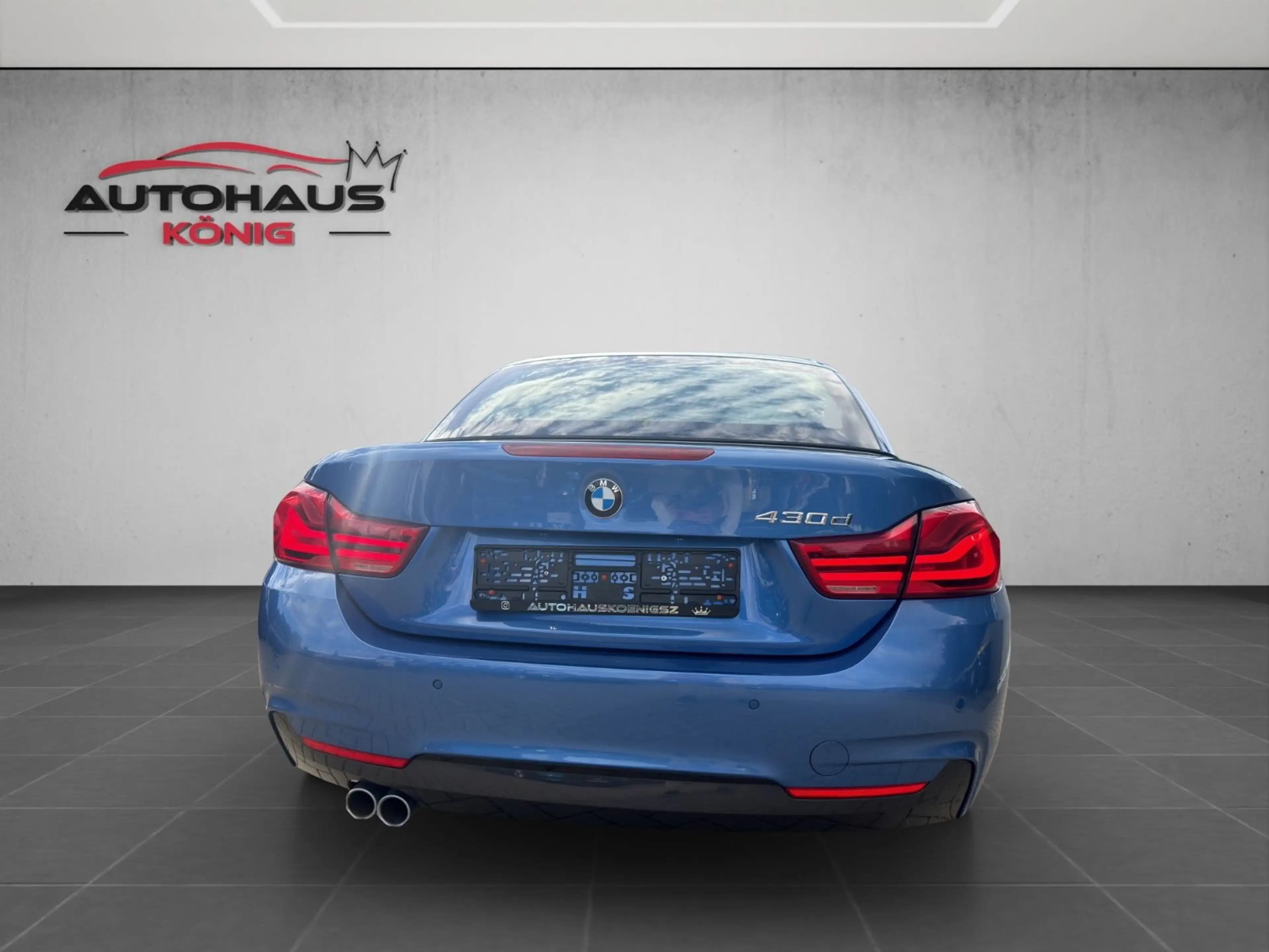 BMW 430 d Cabrio d M Sport*AHK*SHADOW*GEWINDE*19Z" — photo 4