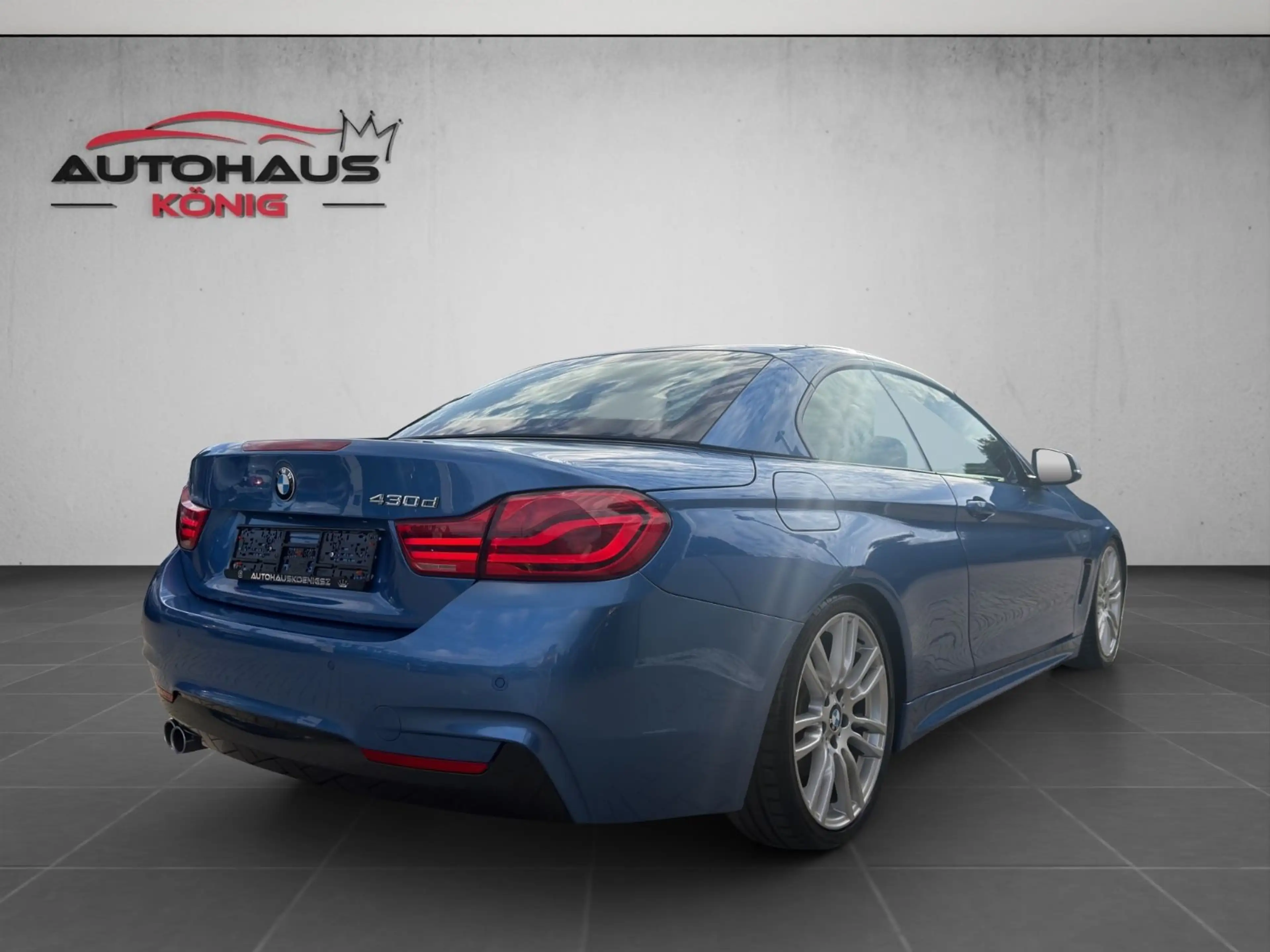BMW 430 d Cabrio d M Sport*AHK*SHADOW*GEWINDE*19Z" — photo 10