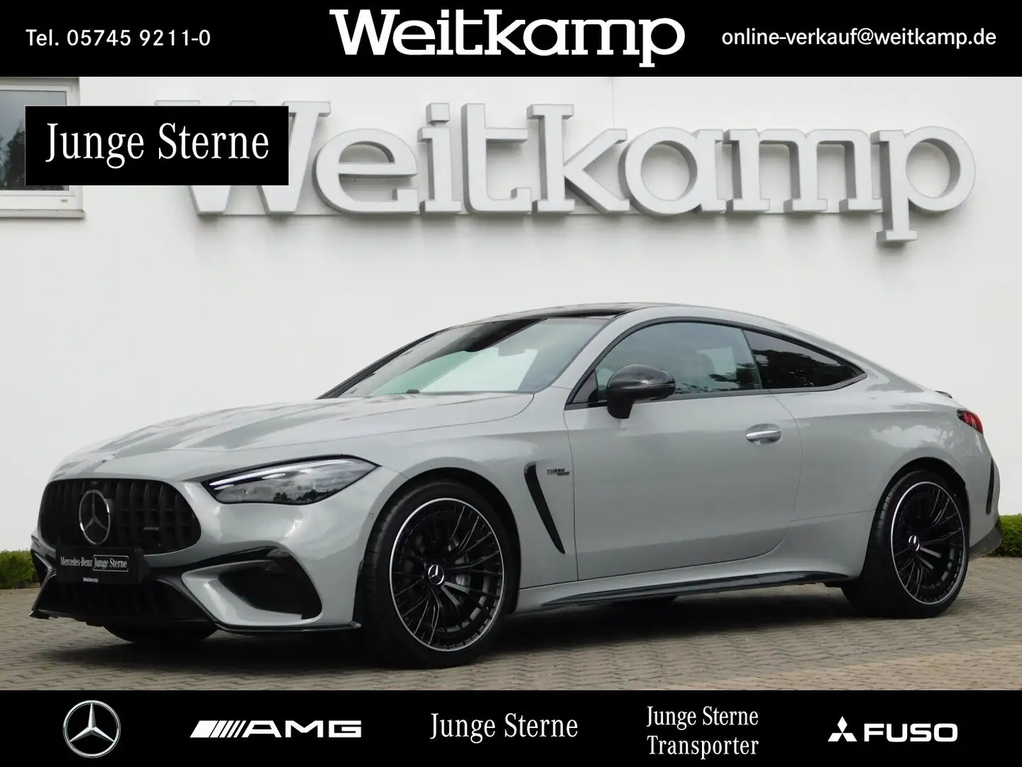 Mercedes-Benz CLE 53 AMG AMG CLE 53 4M+ Coupé Standheizung+AHK+Panorama Grijs - 1