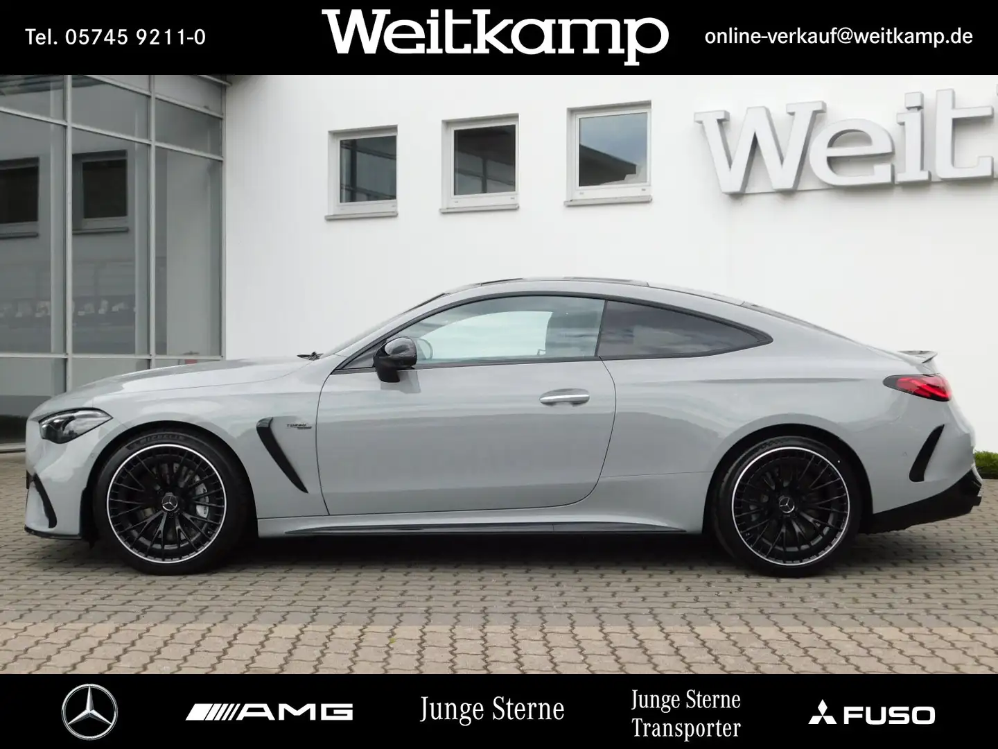 Mercedes-Benz CLE 53 AMG AMG CLE 53 4M+ Coupé Standheizung+AHK+Panorama Grijs - 2