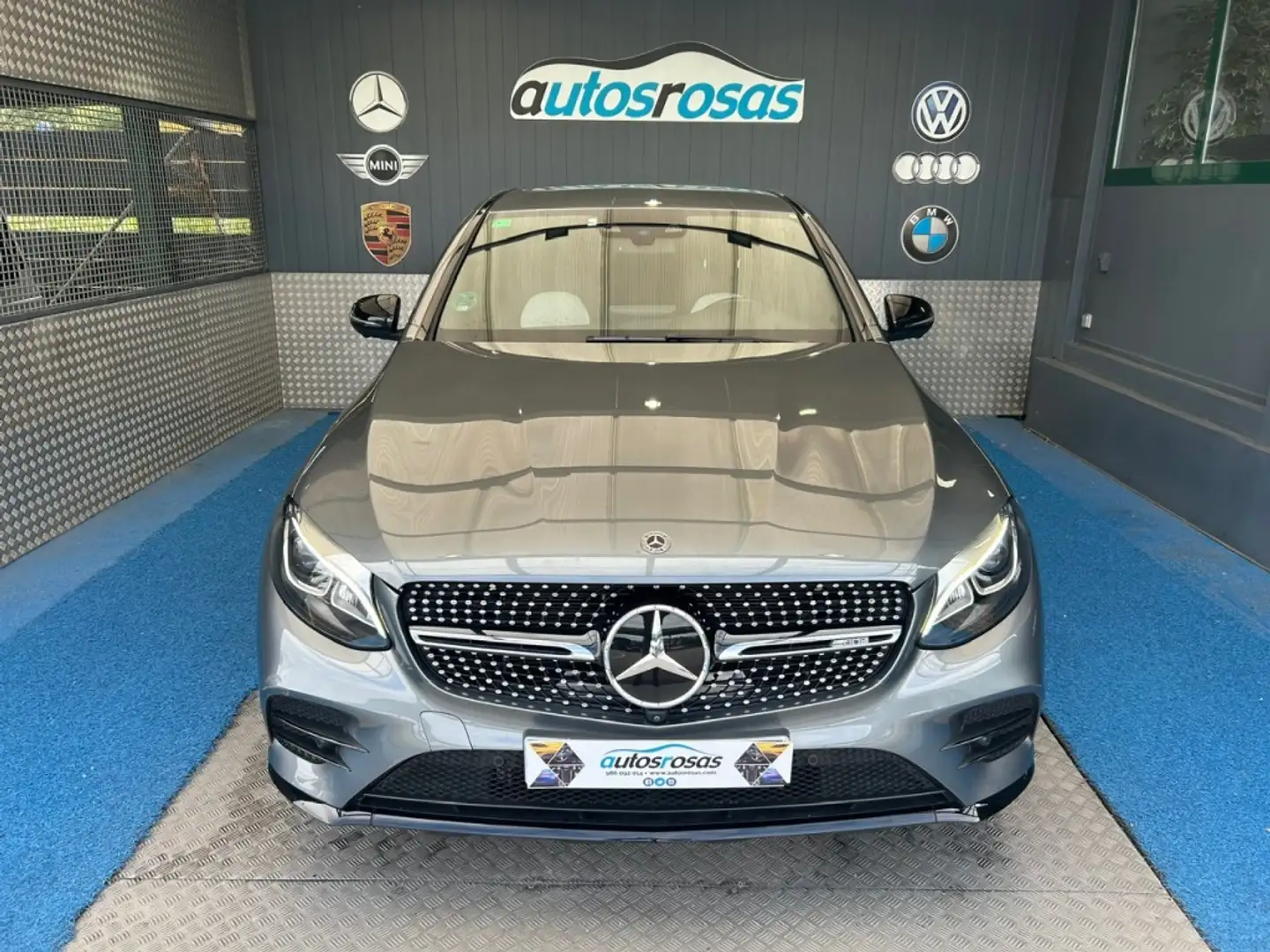 Mercedes-Benz GLC 43 AMG Coupé 4Matic Aut. Gris - 2