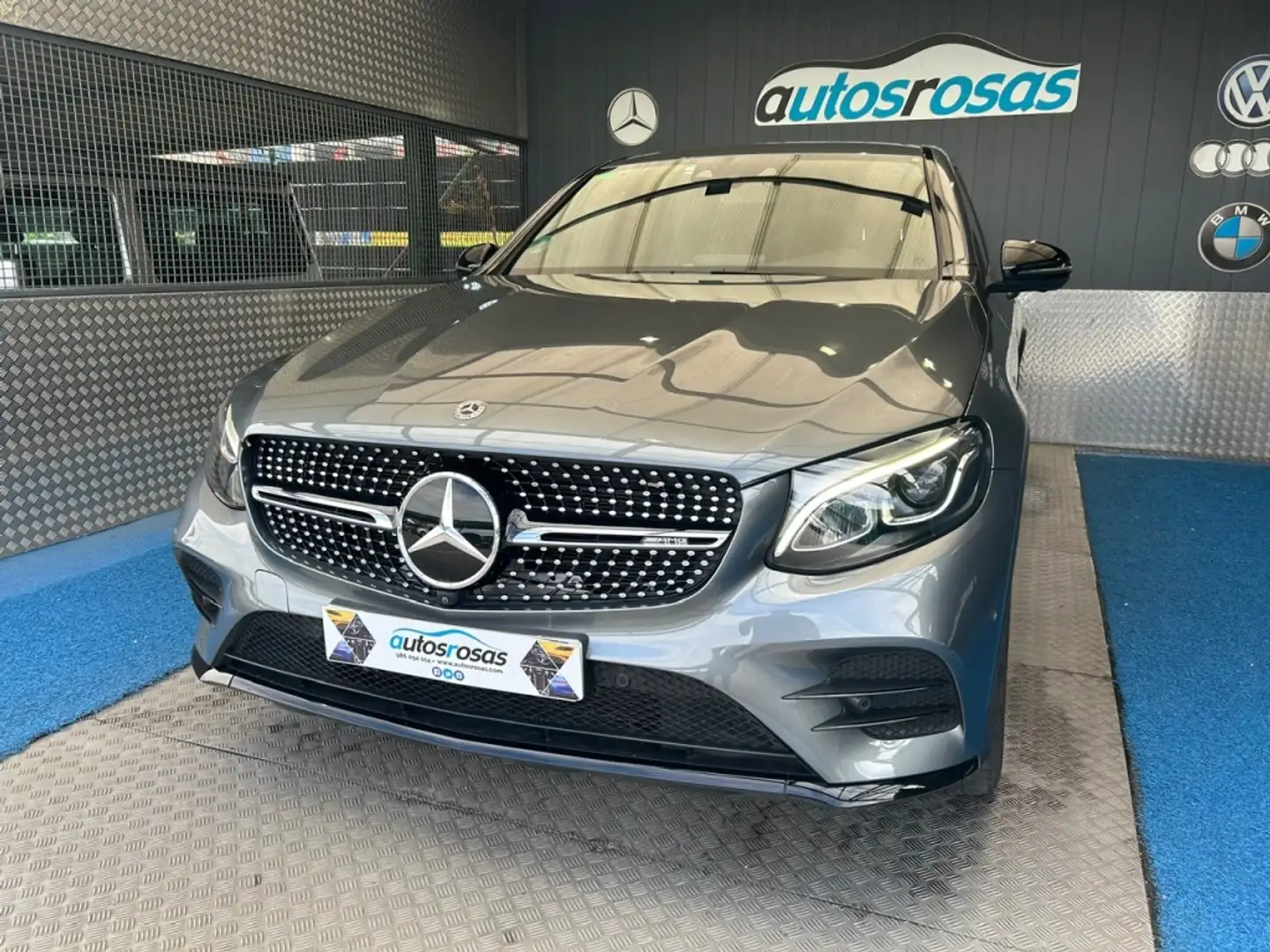 Mercedes-Benz GLC 43 AMG Coupé 4Matic Aut. Gris - 1