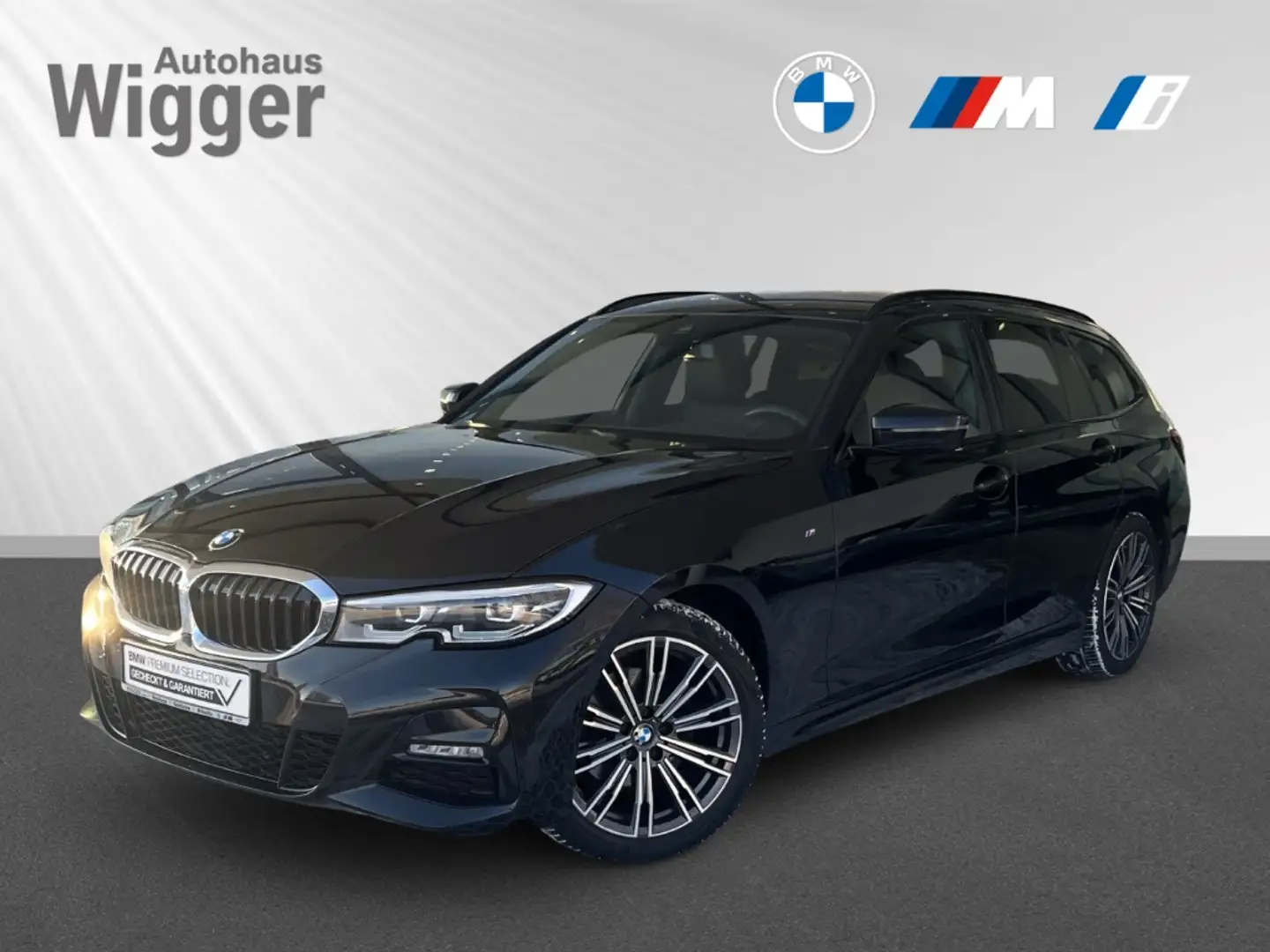 BMW 320 d touring M Sport/AHK/Navigation/HarmanKardon Schwarz - 1