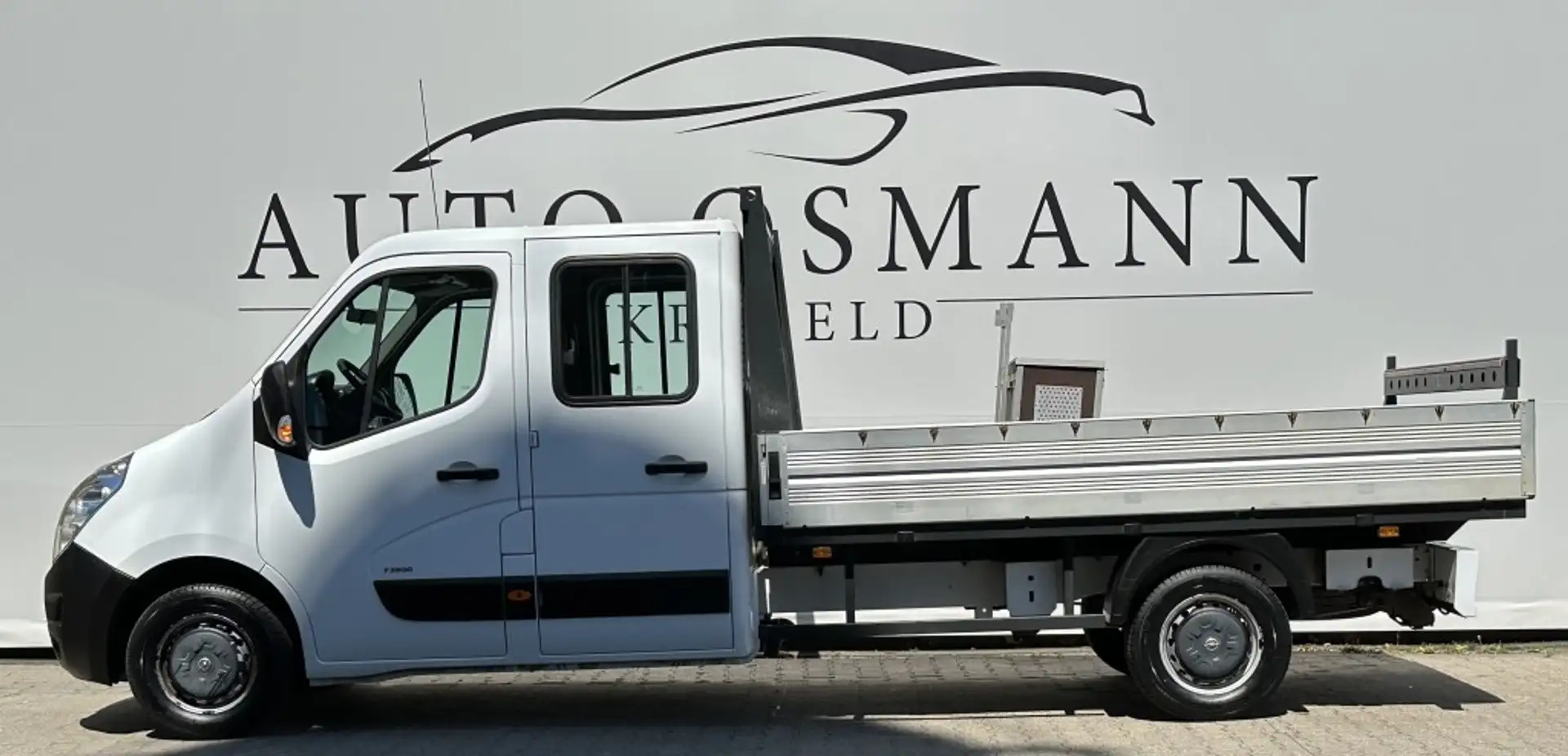 Opel Movano 2.3 D (CDTI) L3H1 DoKa Pritsche  7-Size Weiß - 2
