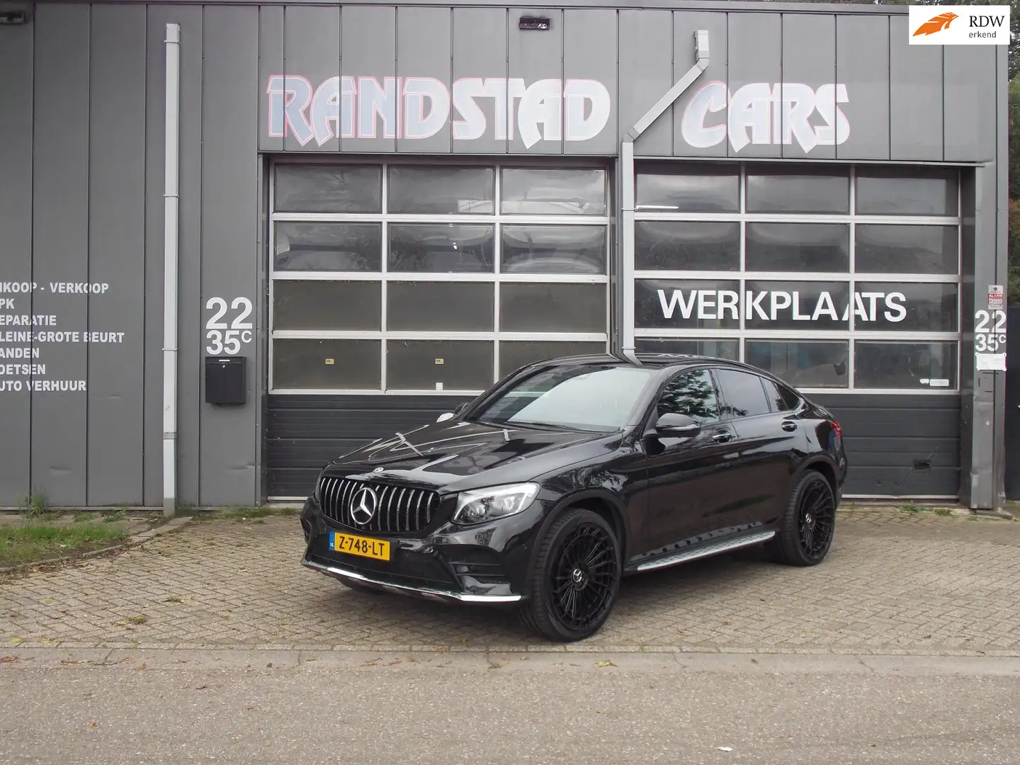 Mercedes-Benz GLC 350 Coupé 350e 4MATIC Premium Plus Automaat Airco Came Zwart - 1