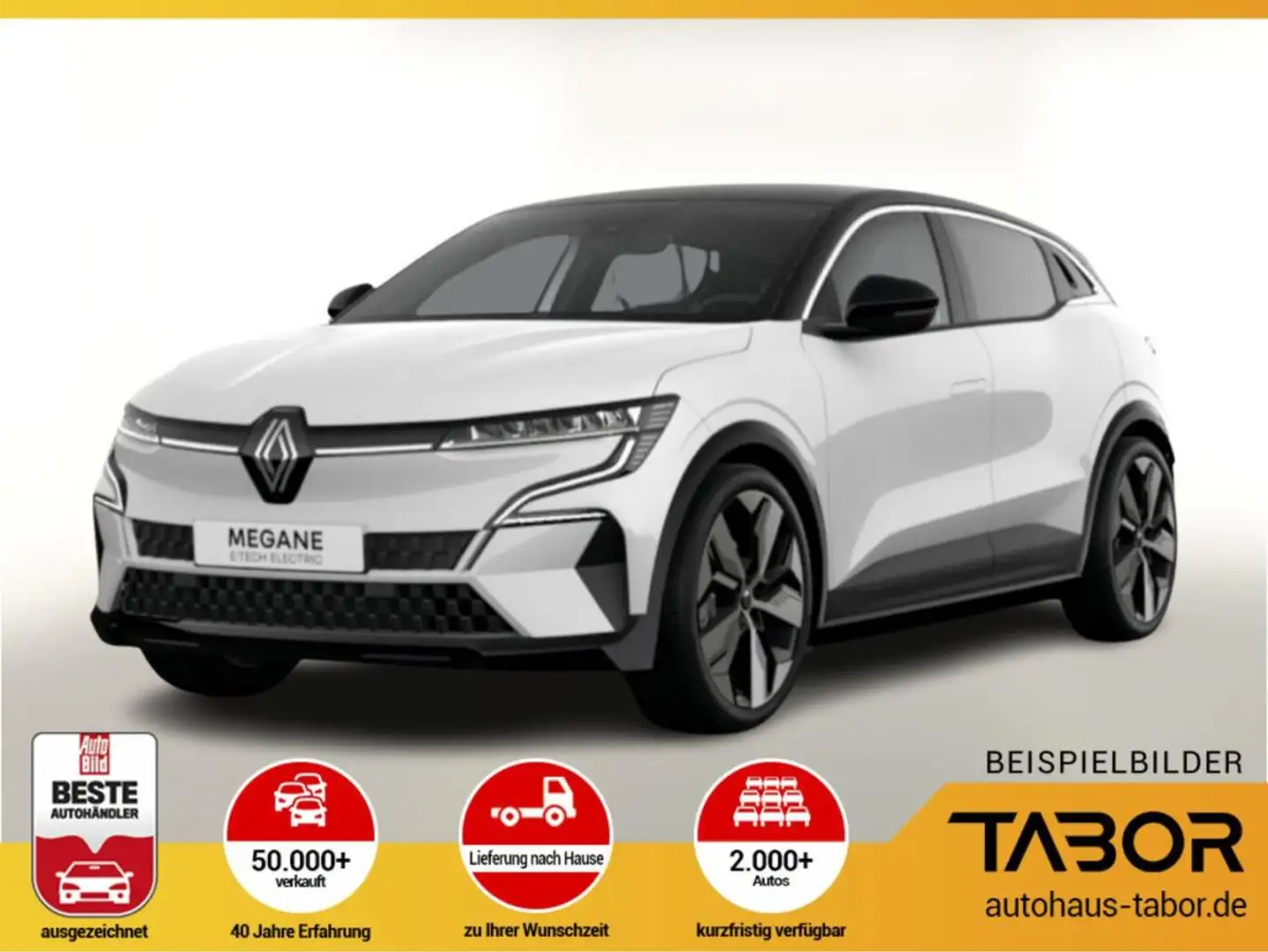 Renault Megane E-Tech Techno 220 Comfort Range Kam Weiß - 1