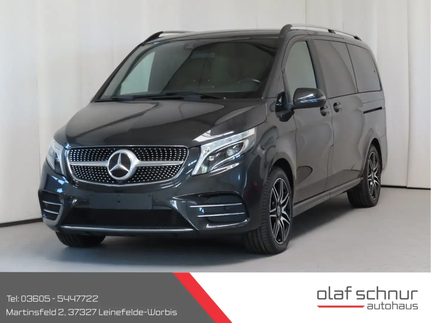 Mercedes-Benz V 300 d 4MATIC lang AMG Gris - 1