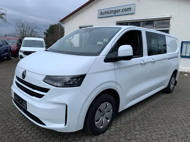 Volkswagen T7 Transporter Kasten Plus Mixto lang LR AHK 6Sitzer APP 2xSchieb