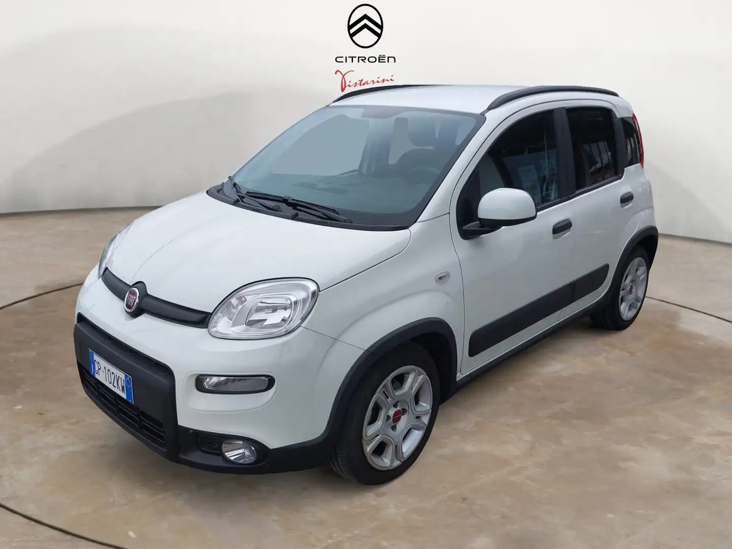 Fiat Panda 1.0 70cv E6D Hybrid City Life 5 posti Weiß - 1