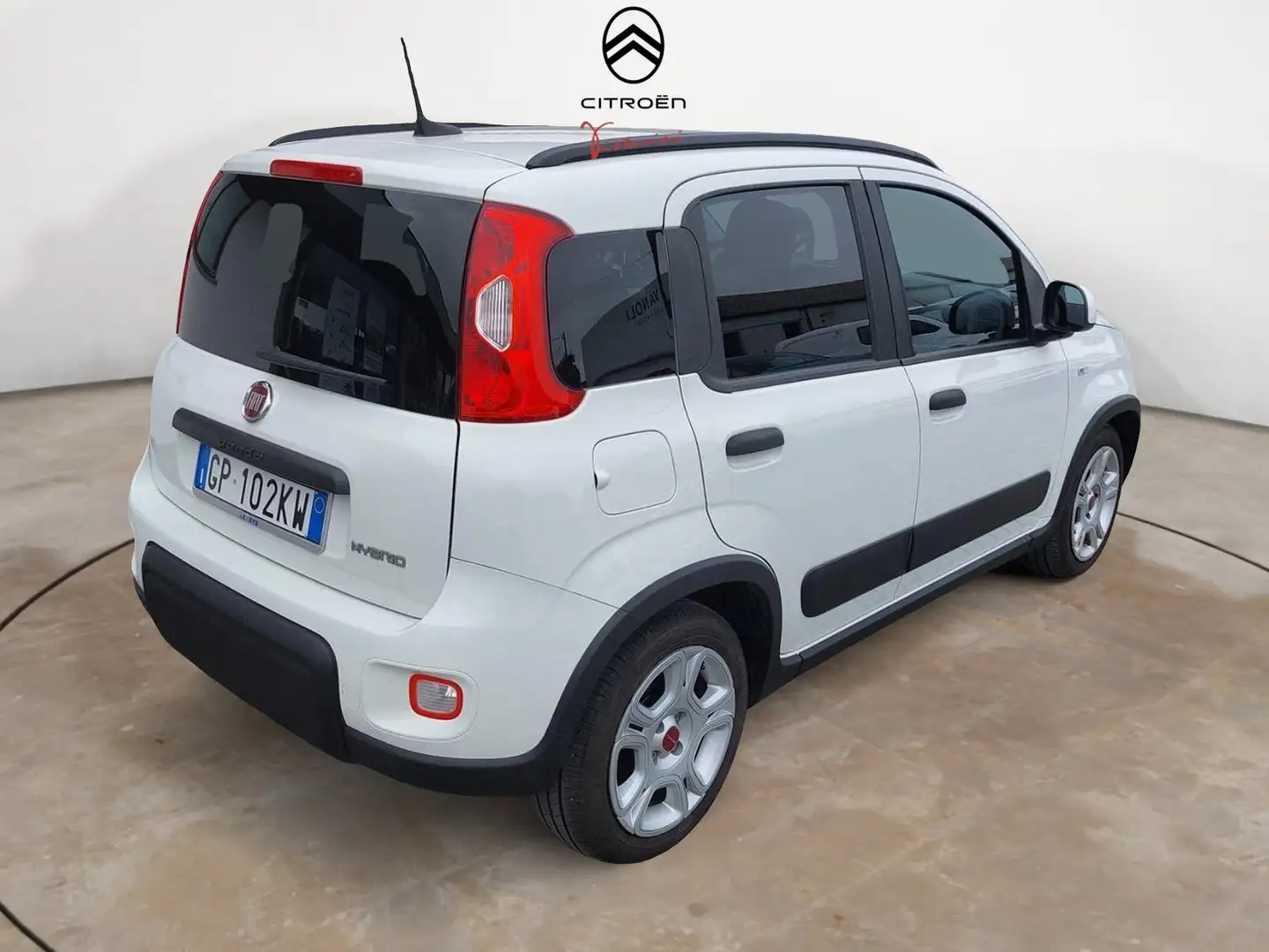 Fiat Panda 1.0 70cv E6D Hybrid City Life 5 posti Weiß - 2