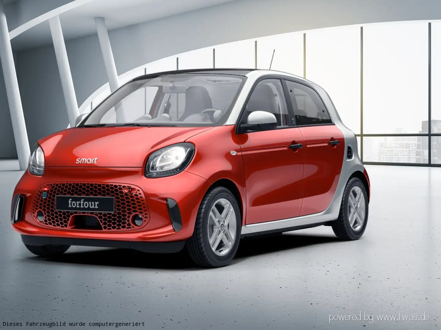 smart forFour EQ forfour Rosso - 2