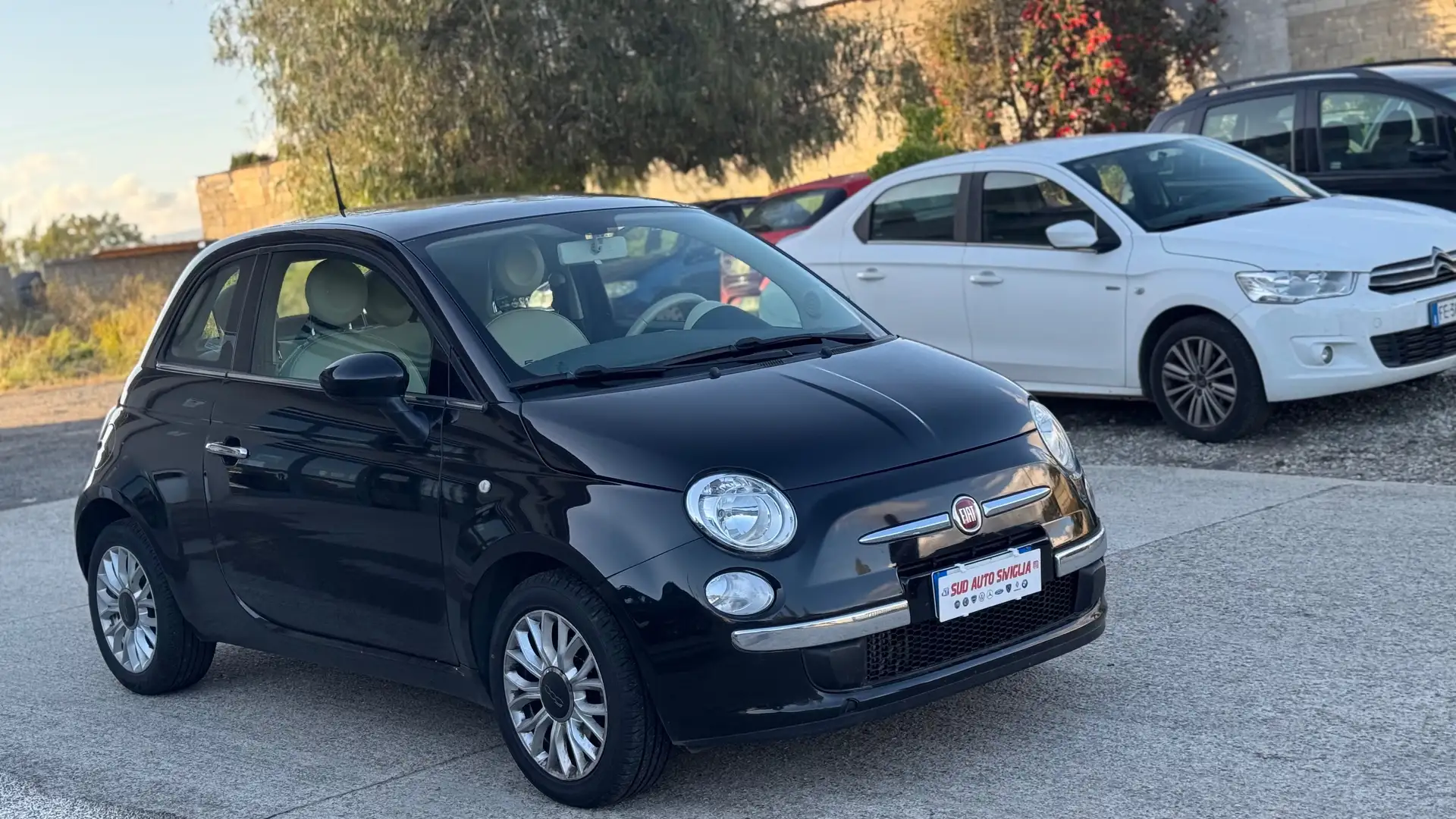 Fiat 500 500 1.3 mjt 16v Lounge 95cv my14 Nero - 2