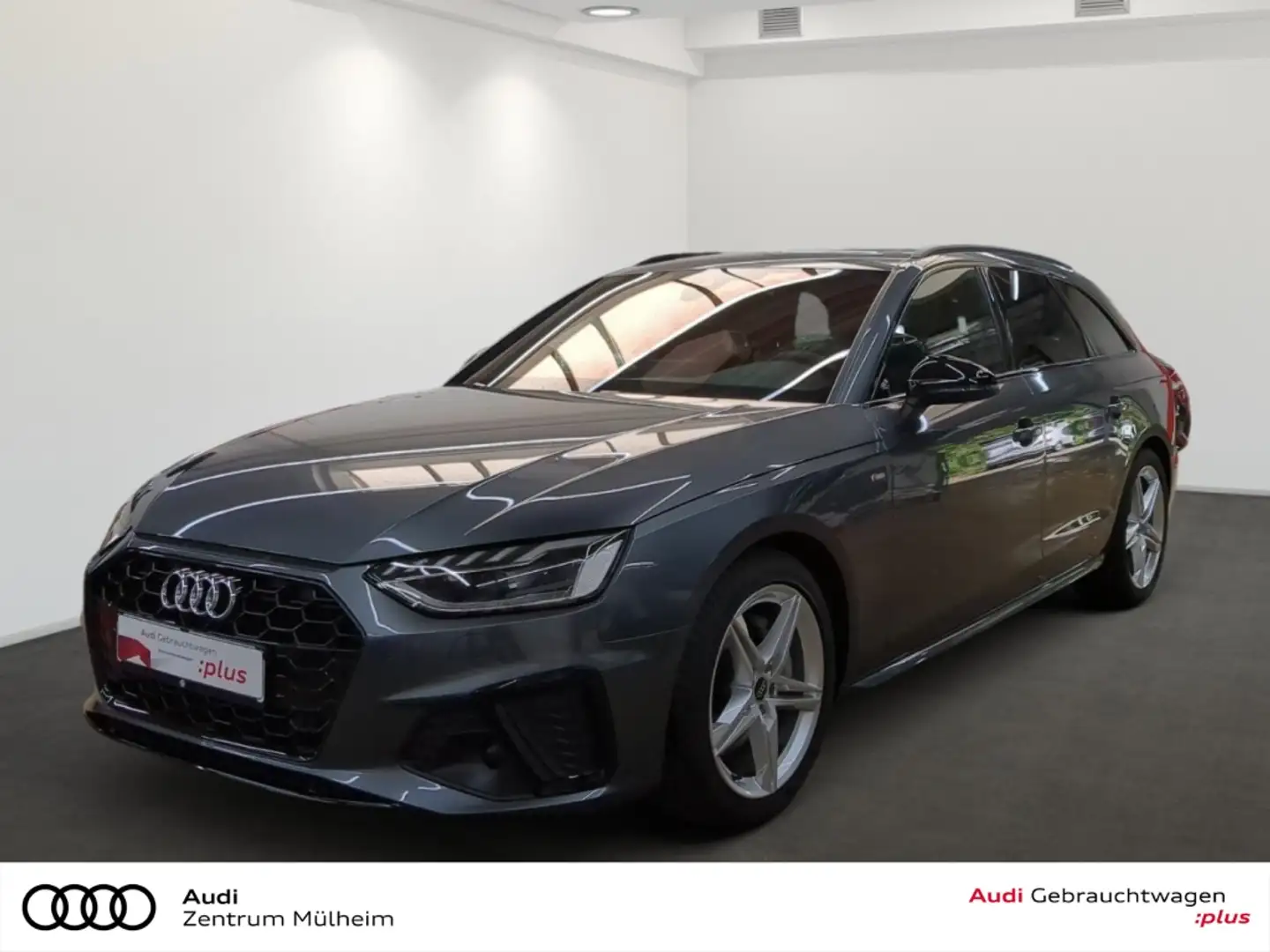 Audi A4 Avant 40 TDI S-Line Navi Pano virtual Matrix Rückf Grigio - 1