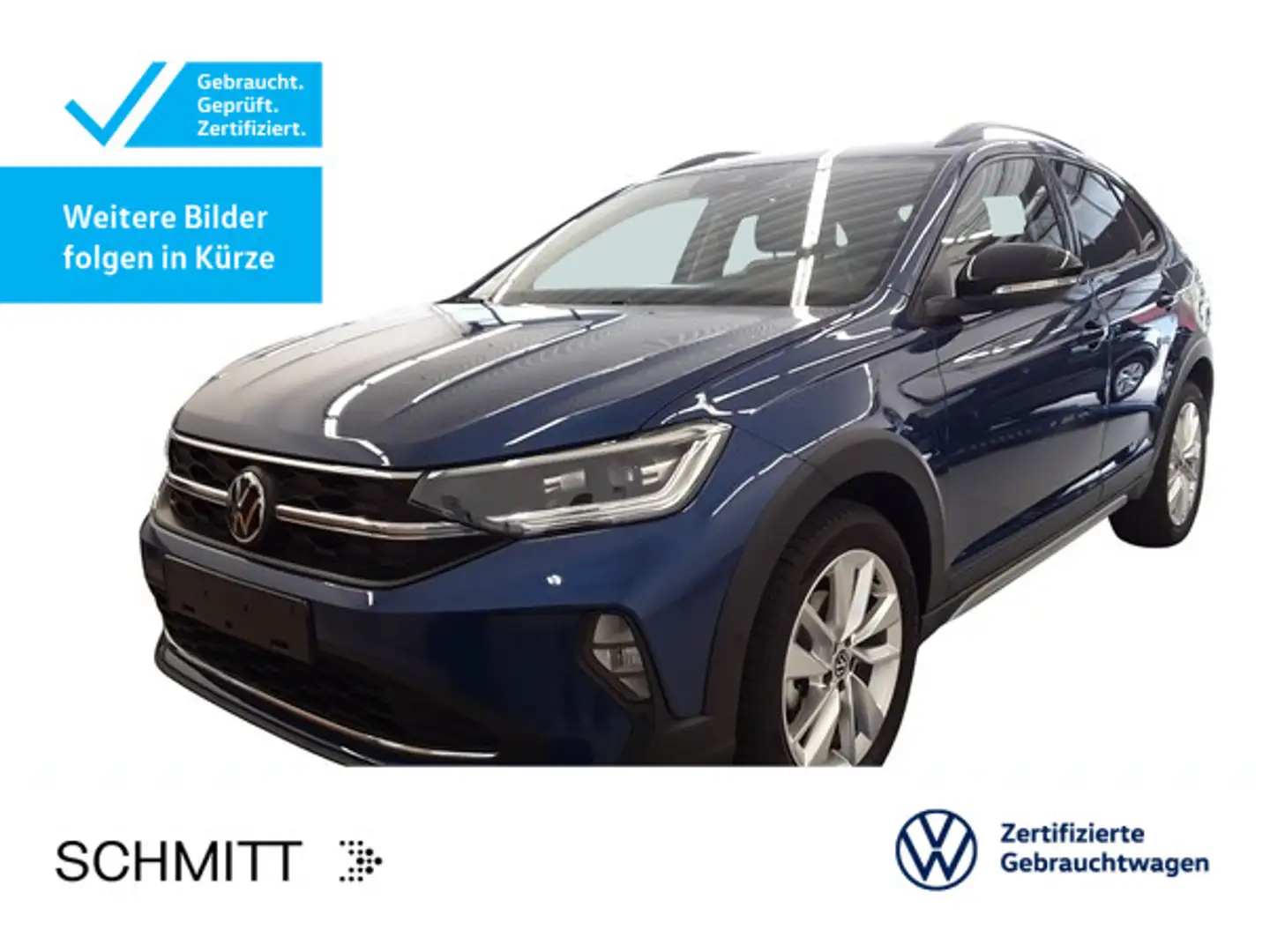 Volkswagen Taigo 1.5 TSI DSG GOAL*IQ.LIGHT*AHK*KAMERA*KLIMA Blau - 1