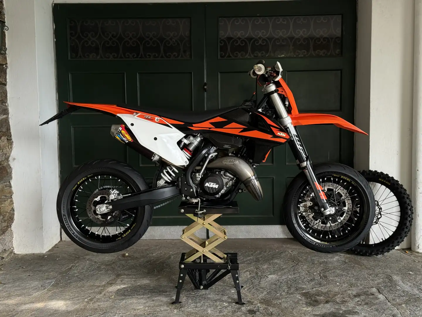 KTM 125 XC W Orange - 2
