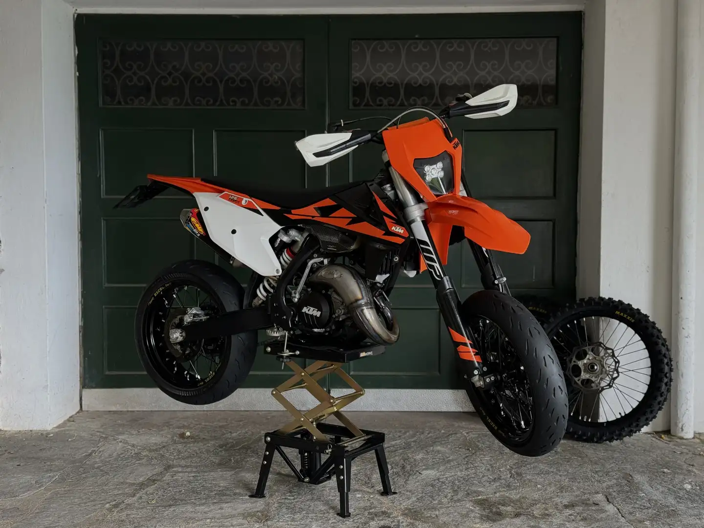 KTM 125 XC W Orange - 1