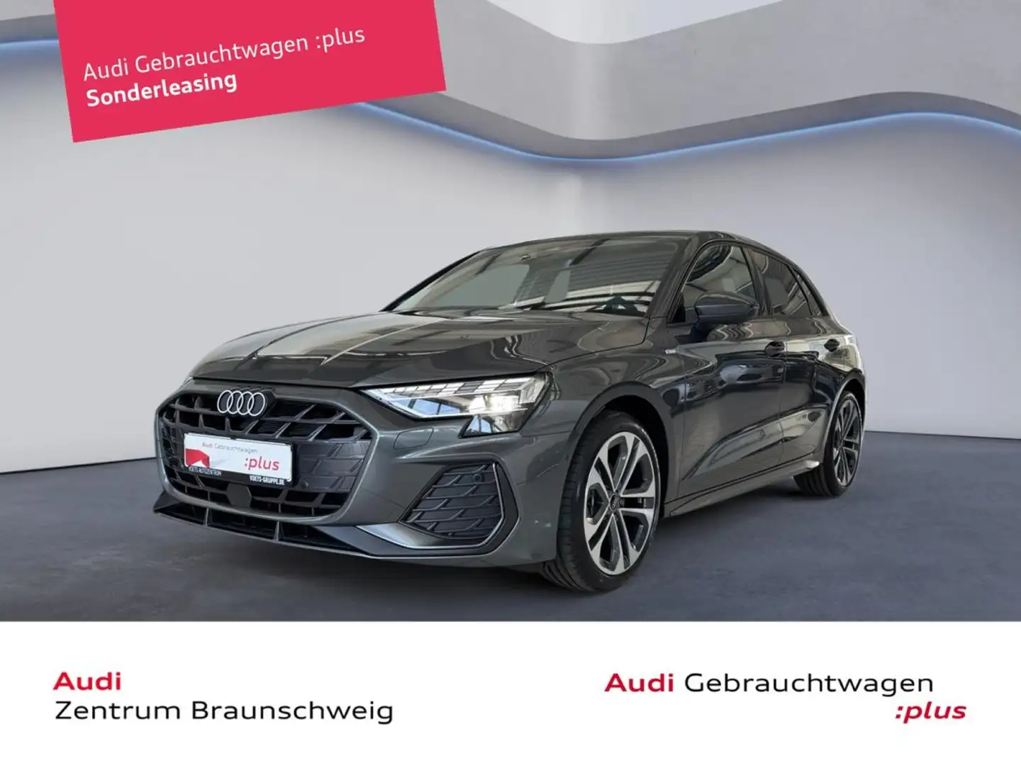 Audi A3 Sportback 35 TFSI S line NAVI+LED Grau - 1