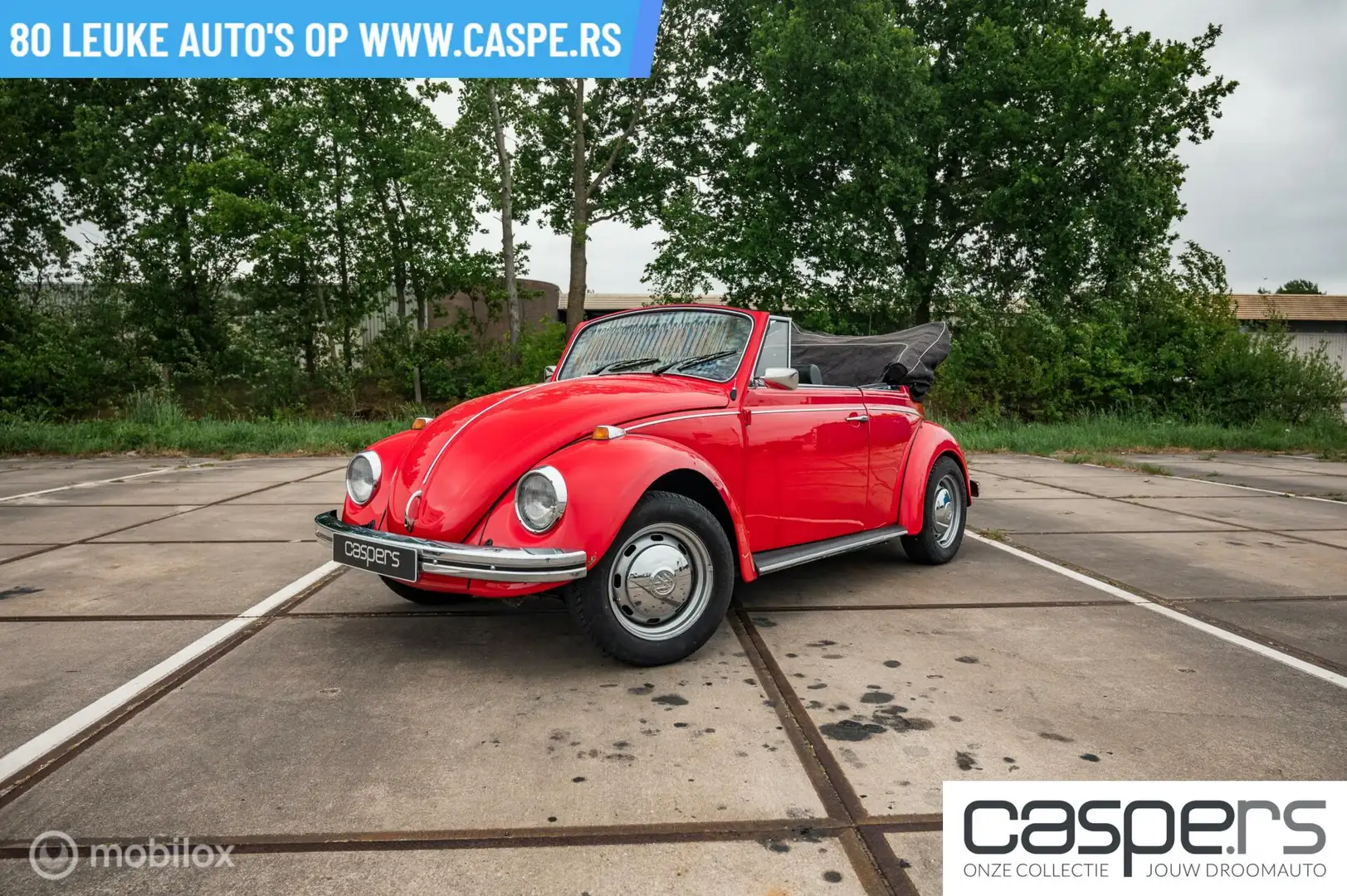 Volkswagen Kever Cabriolet 1500| Type 15 | Vlakke ruit Roşu - 2