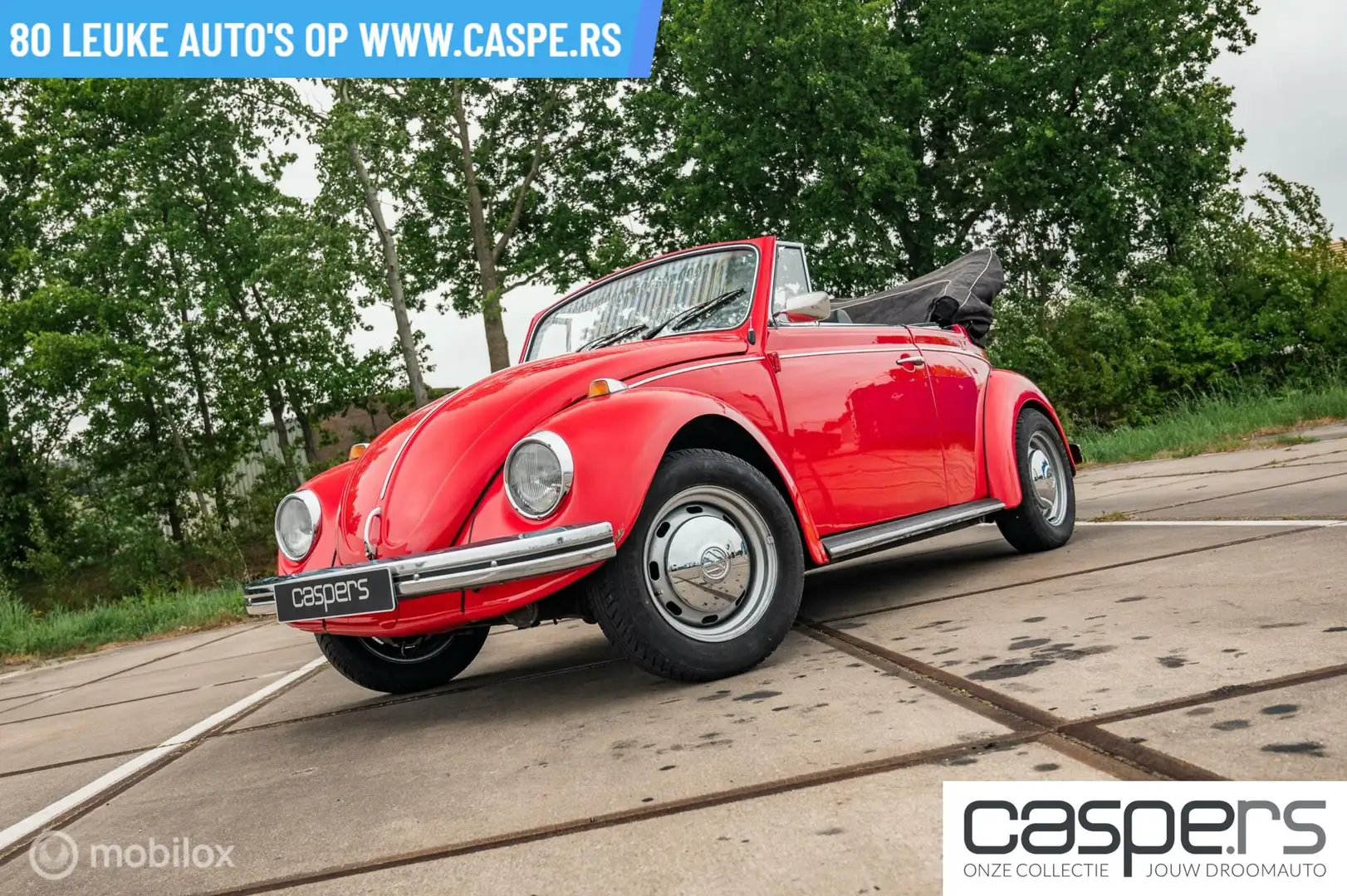 Volkswagen Kever Cabriolet 1500| Type 15 | Vlakke ruit Roşu - 1