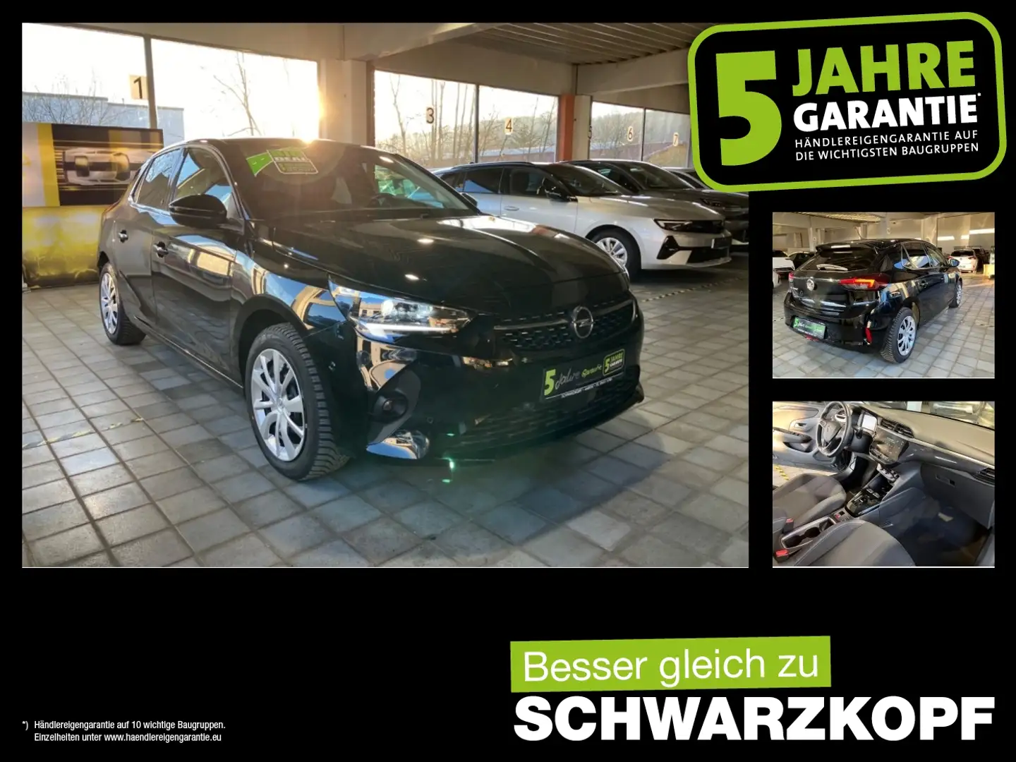 Opel Corsa-e Tempomat,Parkpilot,Klima,Sitzheizung Schwarz - 1