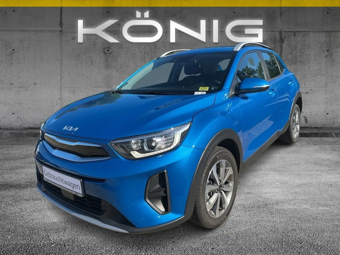 Kia Stonic 1.0 T-GDI DCT Vision Lenkradheizung Blau - 1