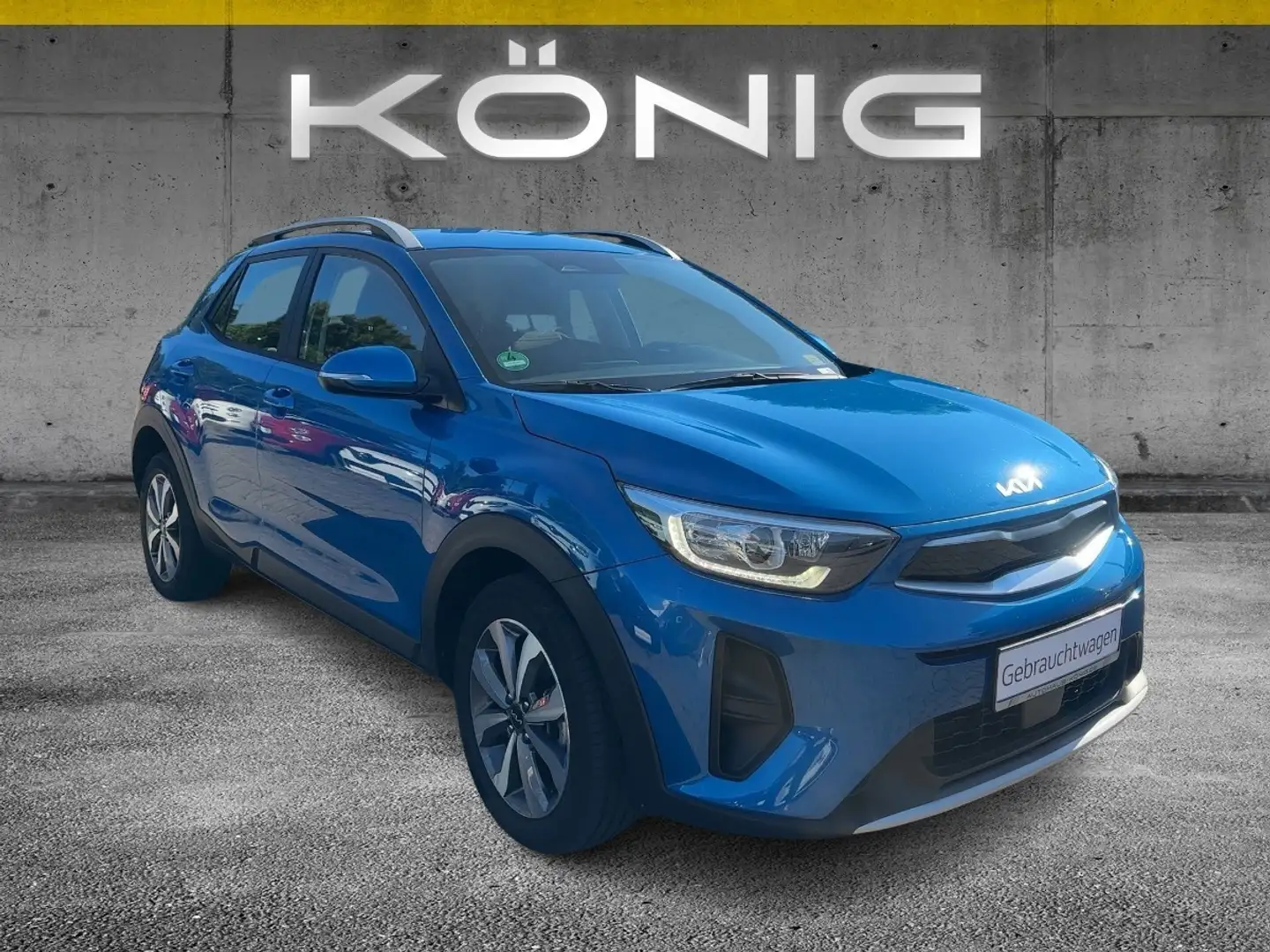 Kia Stonic 1.0 T-GDI DCT Vision Lenkradheizung Blau - 2