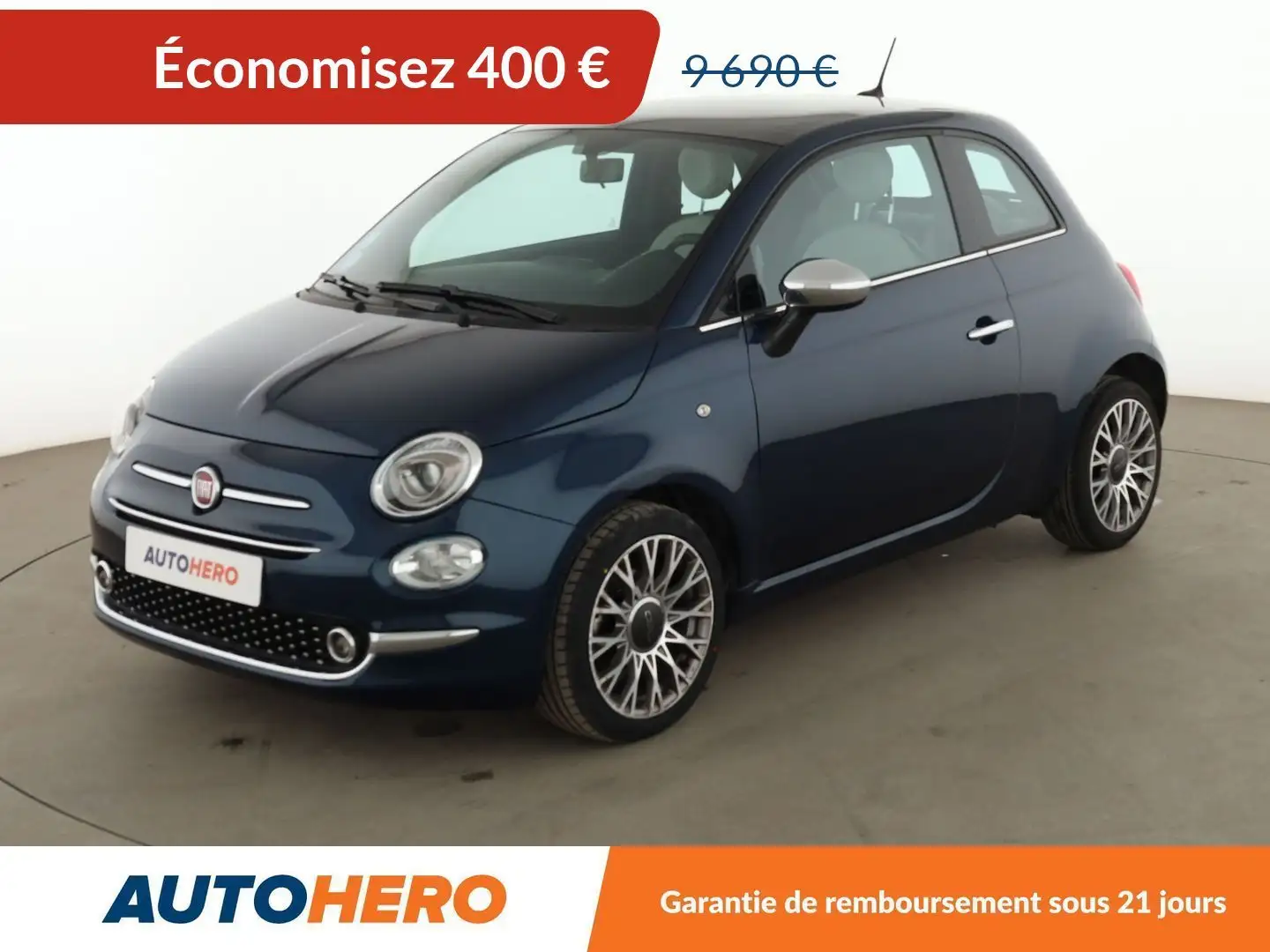 Fiat 500 1.2 Star Bleu - 1
