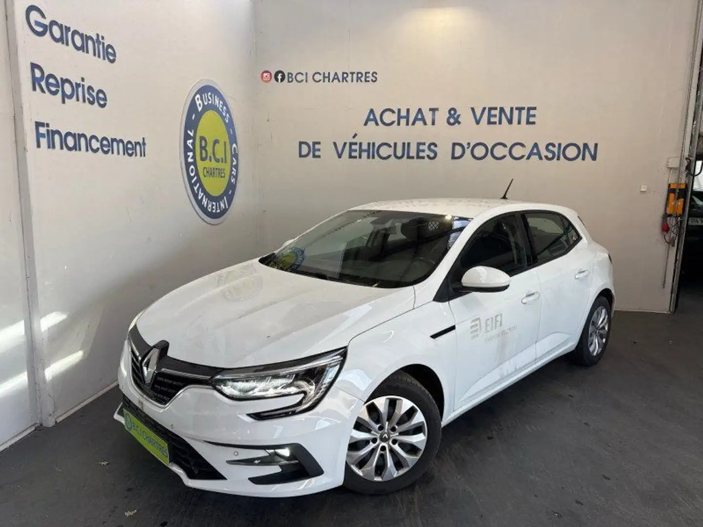 Renault Megane IV STE 1.5 BLUE DCI 115CH AIR NAV- 21N Blanc - 1
