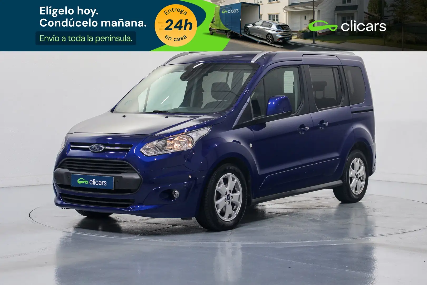 Ford Tourneo Connect 1.0 Ecoboost Titanium Azul - 1