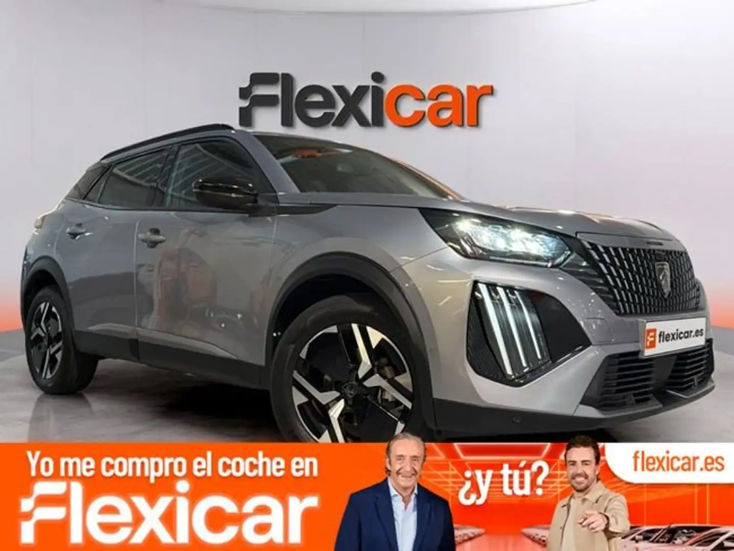 Peugeot 2008 1.2 PureTech S&S Allure EAT8 130 Gris - 1