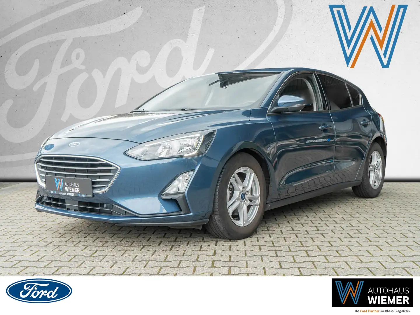 Ford Focus Cool  Connect 1.5l EcoBoost Lim. 5-Tür.Auto Azul - 1