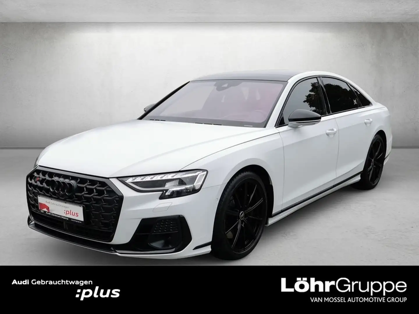Audi S8 TFSI tiptronic *PANO*HUD*AHK*STANDHZG.*SERVO* Weiß - 1