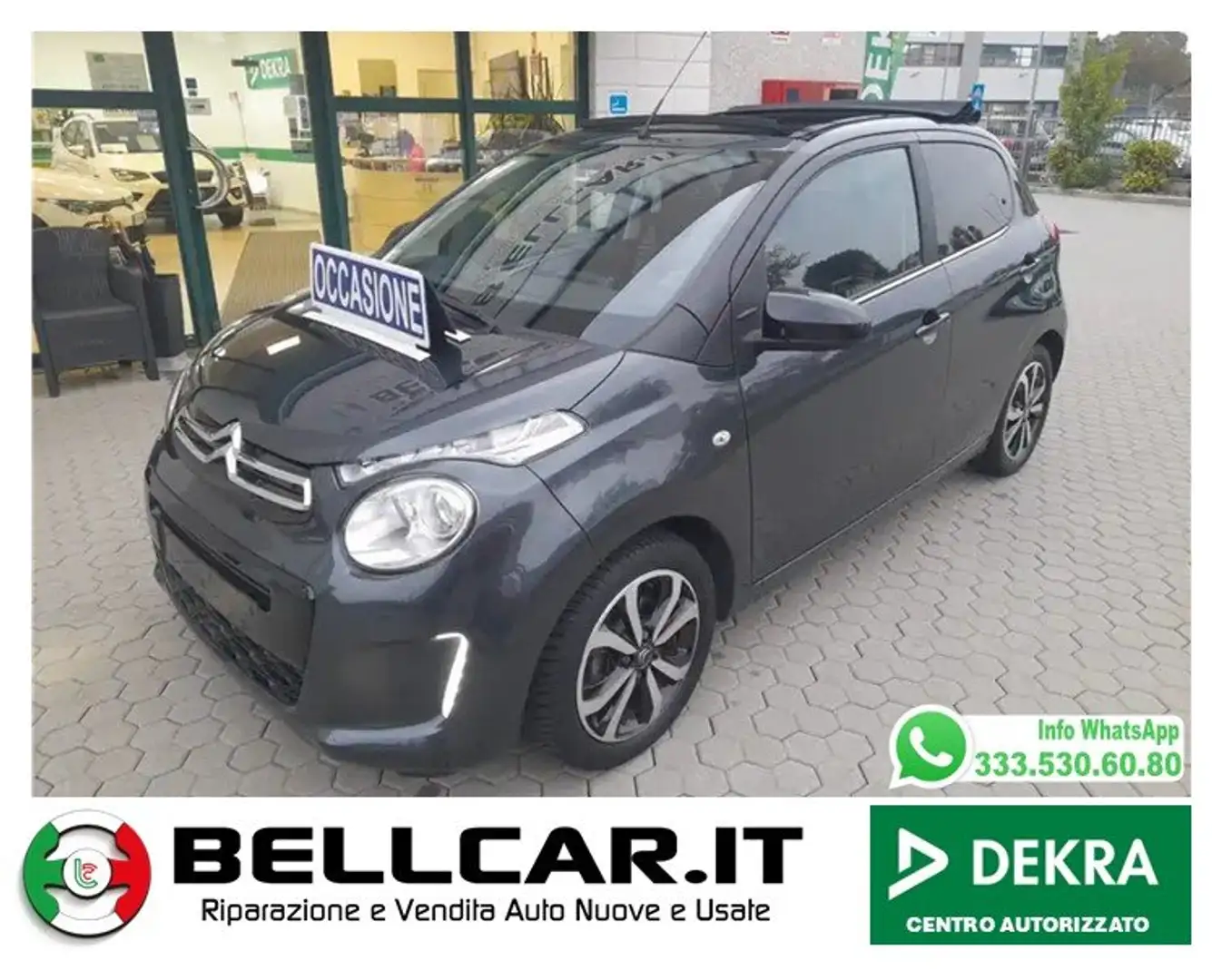 Citroen C1 C1 Airscape 5p 1.0 vti Shine s Grigio - 1
