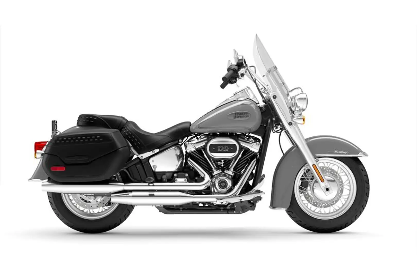 Harley-Davidson Heritage Softail FLHCS CLASSIC CHROME TRIM Gris - 1