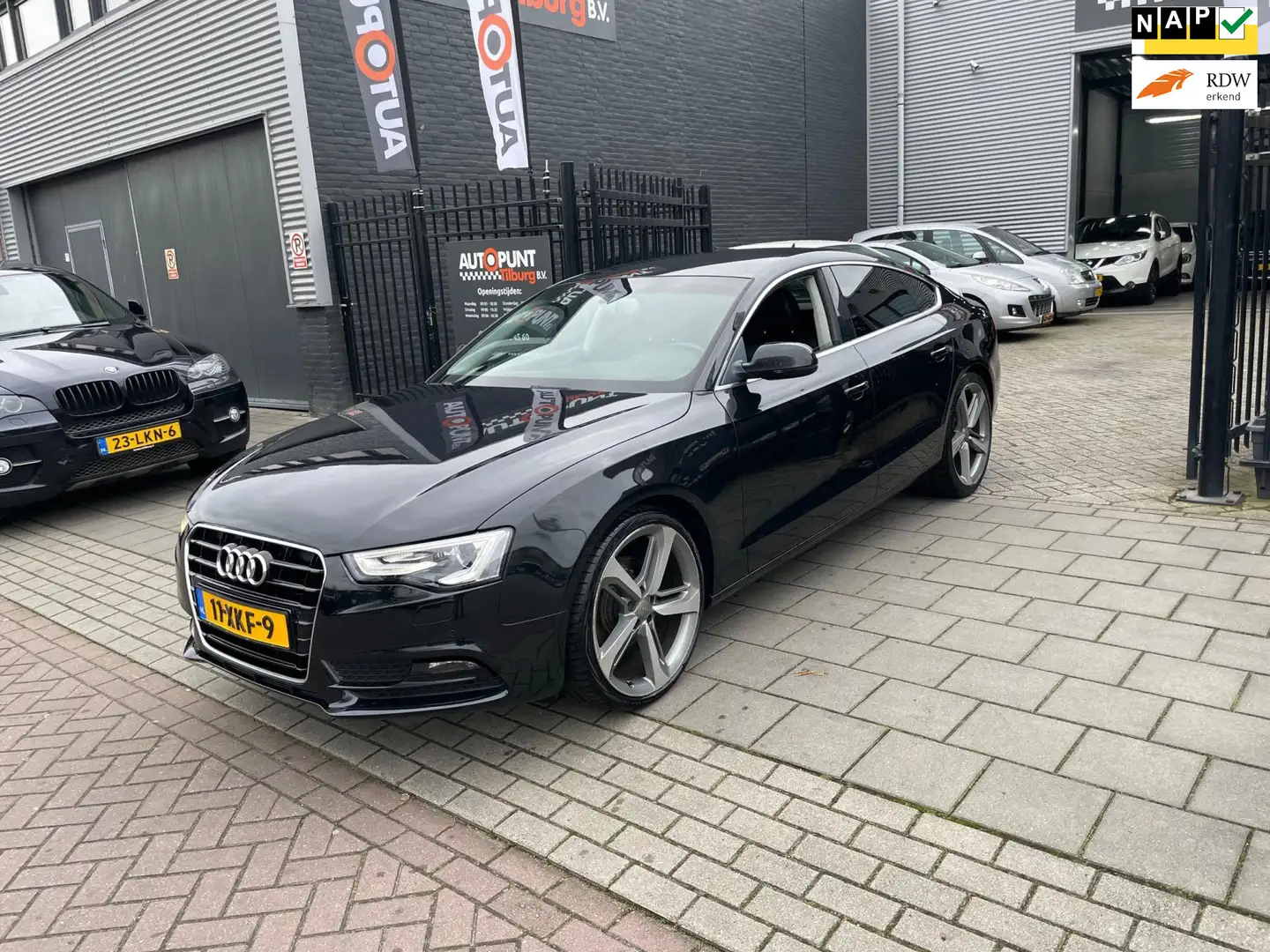 Audi A5 Sportback 1.8 TFSI Pro Line 3e Eigenaar! Trekhaak Zwart - 1