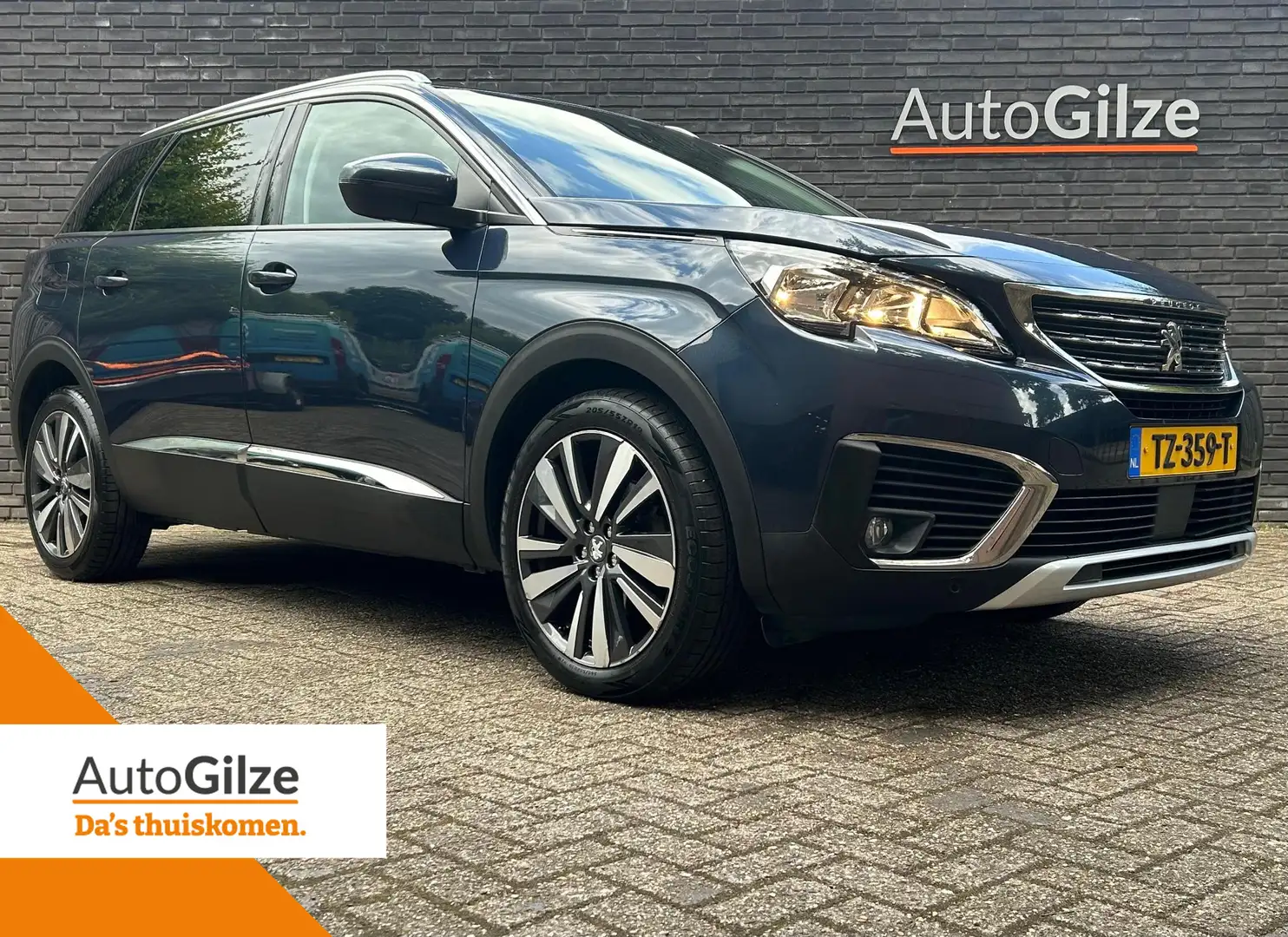 Peugeot 5008 1.2 PureTech Allure l Focal Sound l Navigatie l Tr Blauw - 1