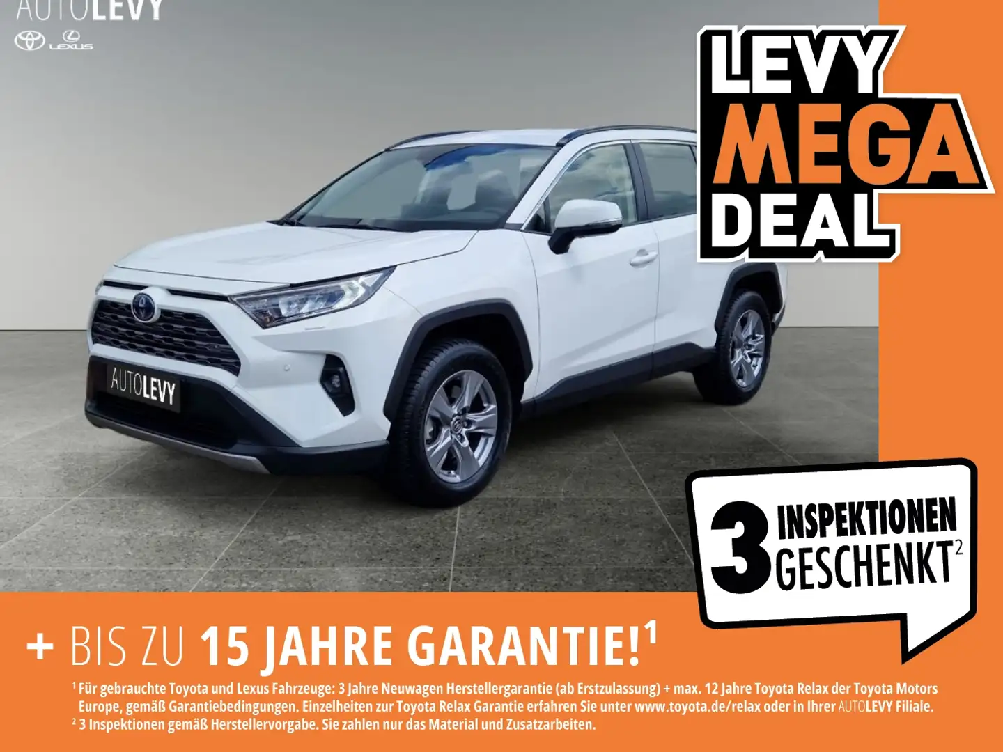 Toyota RAV 4 RAV4 2.5 Business Edition *Carplay*Navi* Weiß - 1