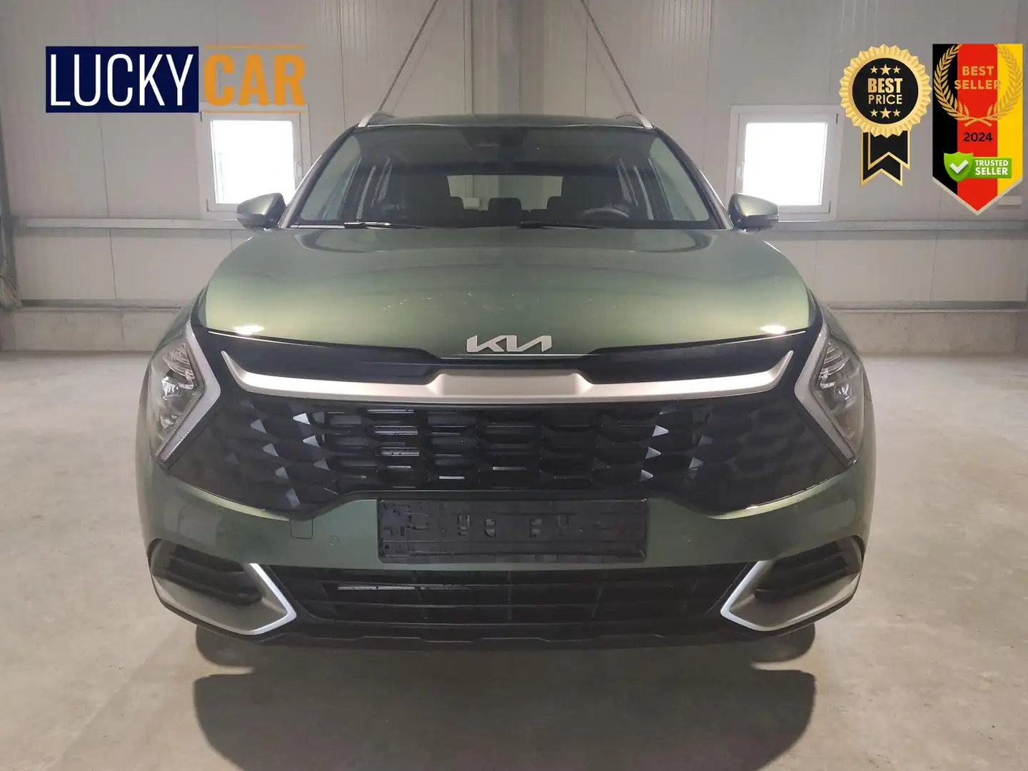 Kia Sportage Essence 1.6 T-GDI MHEV 160 PS 7DCT-Navi 12,3 Zo... Grün - 2
